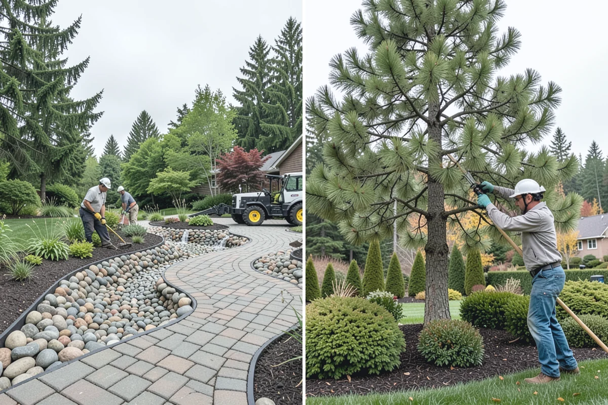 Outdoor Fireplace Installation in Woodinville, King County, WA - Design the fireplace and placement