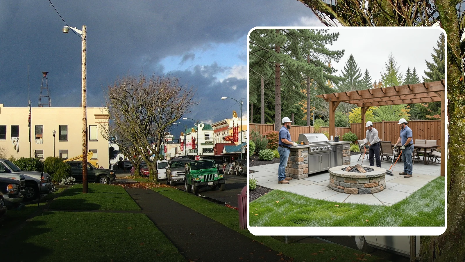 Outdoor Kitchen Installation in Arlington, Snohomish County, WA - Custom outdoor kitchens with grills, counters, and storage that turn your backyard into an entertaining hub.