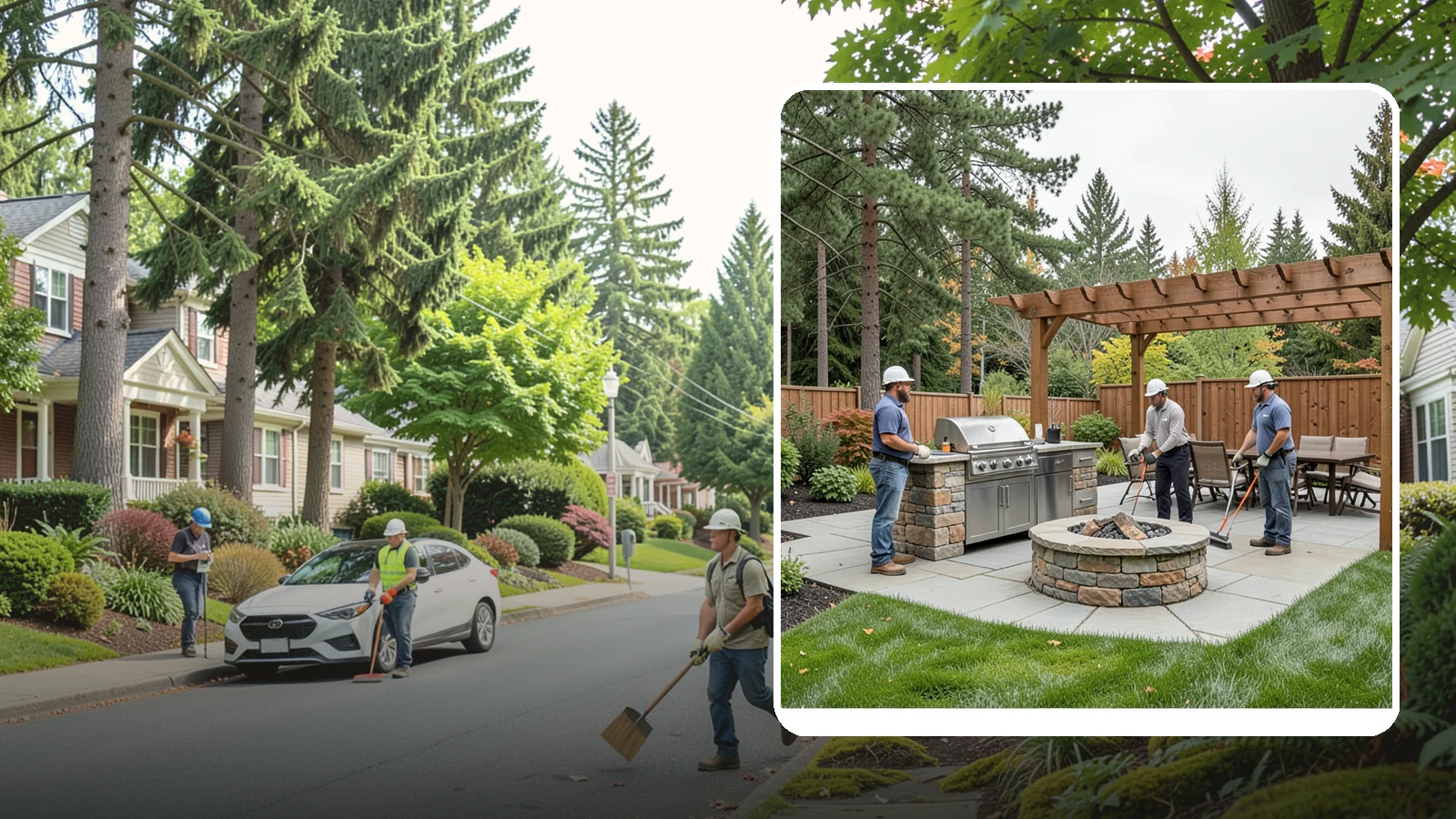 Outdoor Kitchen Installation in Beaux Arts Village, King County, WA - Custom outdoor kitchens with grills, counters, and storage that turn your backyard into an entertaining hub.
