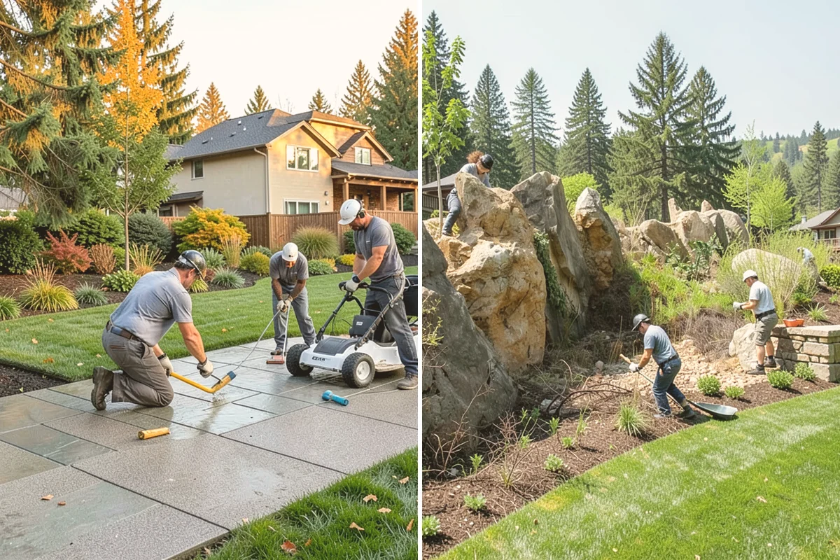 Outdoor Kitchen Installation in Bothell, King County, WA - Design the kitchen layout and features