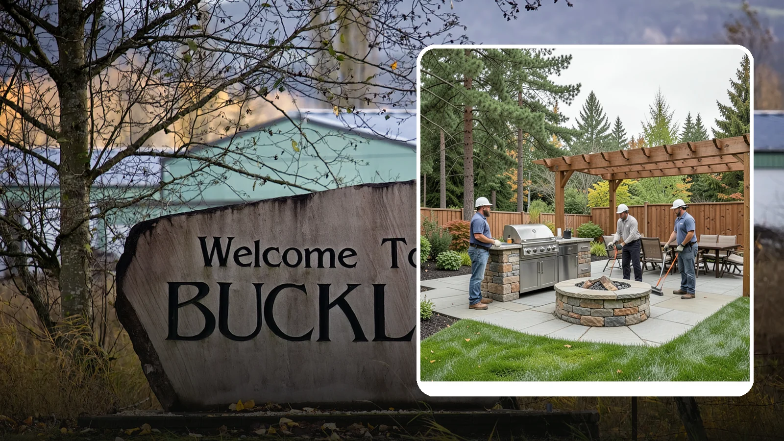 Outdoor Kitchen Installation in Buckley, Pierce County, WA - Custom outdoor kitchens with grills, counters, and storage that turn your backyard into an entertaining hub.