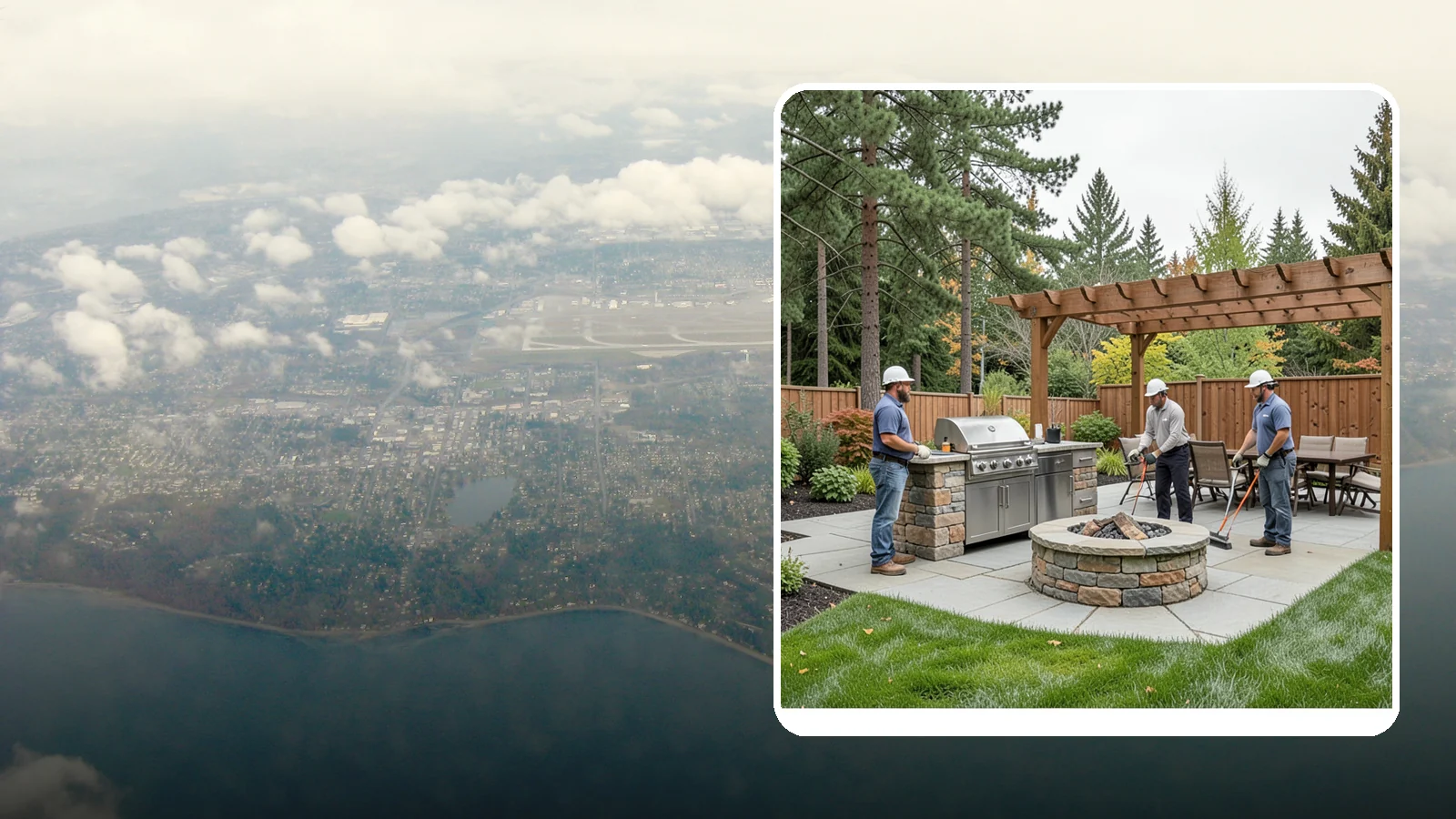 Outdoor Kitchen Installation in Burien, King County, WA - Custom outdoor kitchens with grills, counters, and storage that turn your backyard into an entertaining hub.