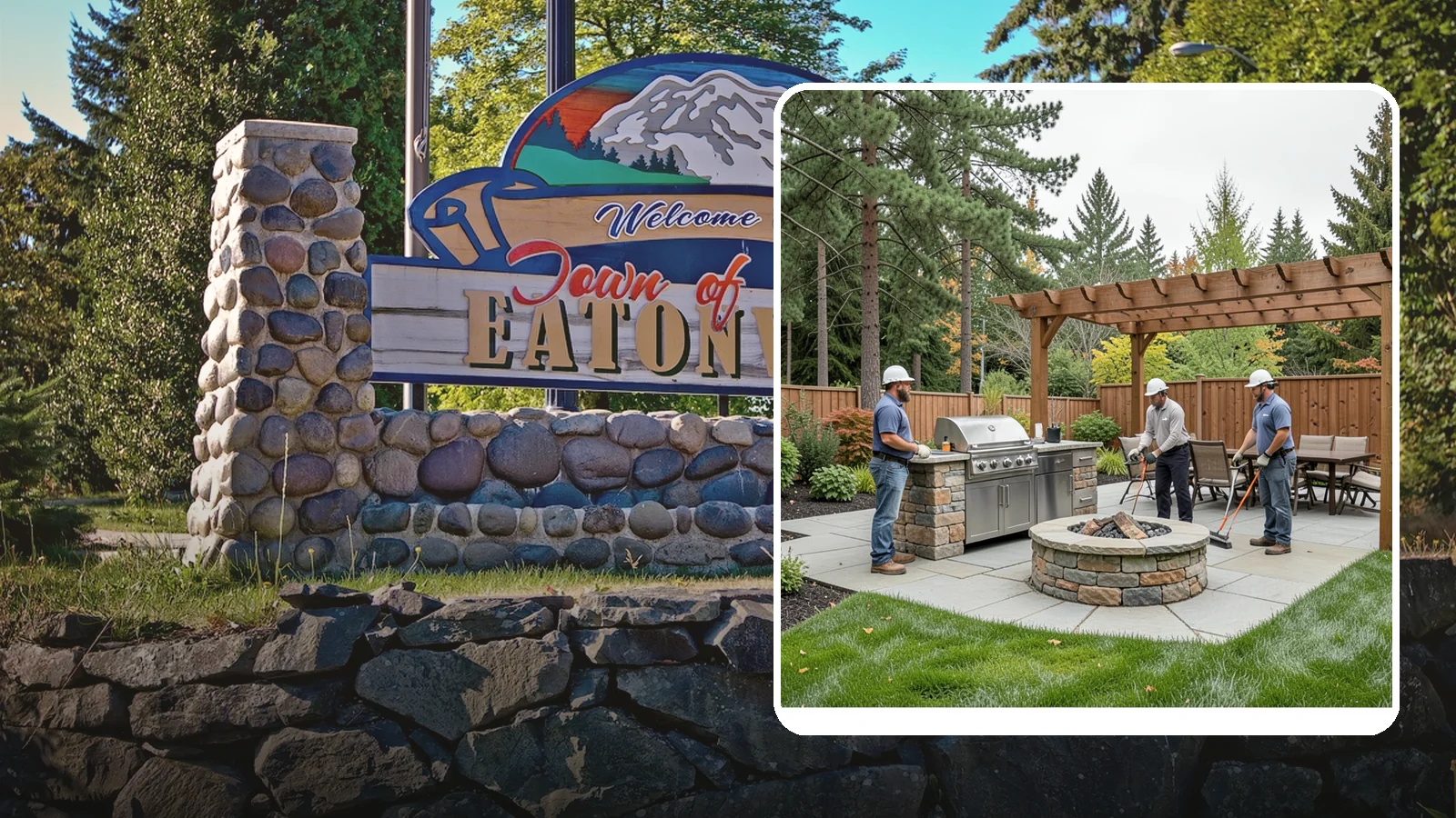 Outdoor Kitchen Installation in Eatonville, Pierce County, WA - Custom outdoor kitchens with grills, counters, and storage that turn your backyard into an entertaining hub.