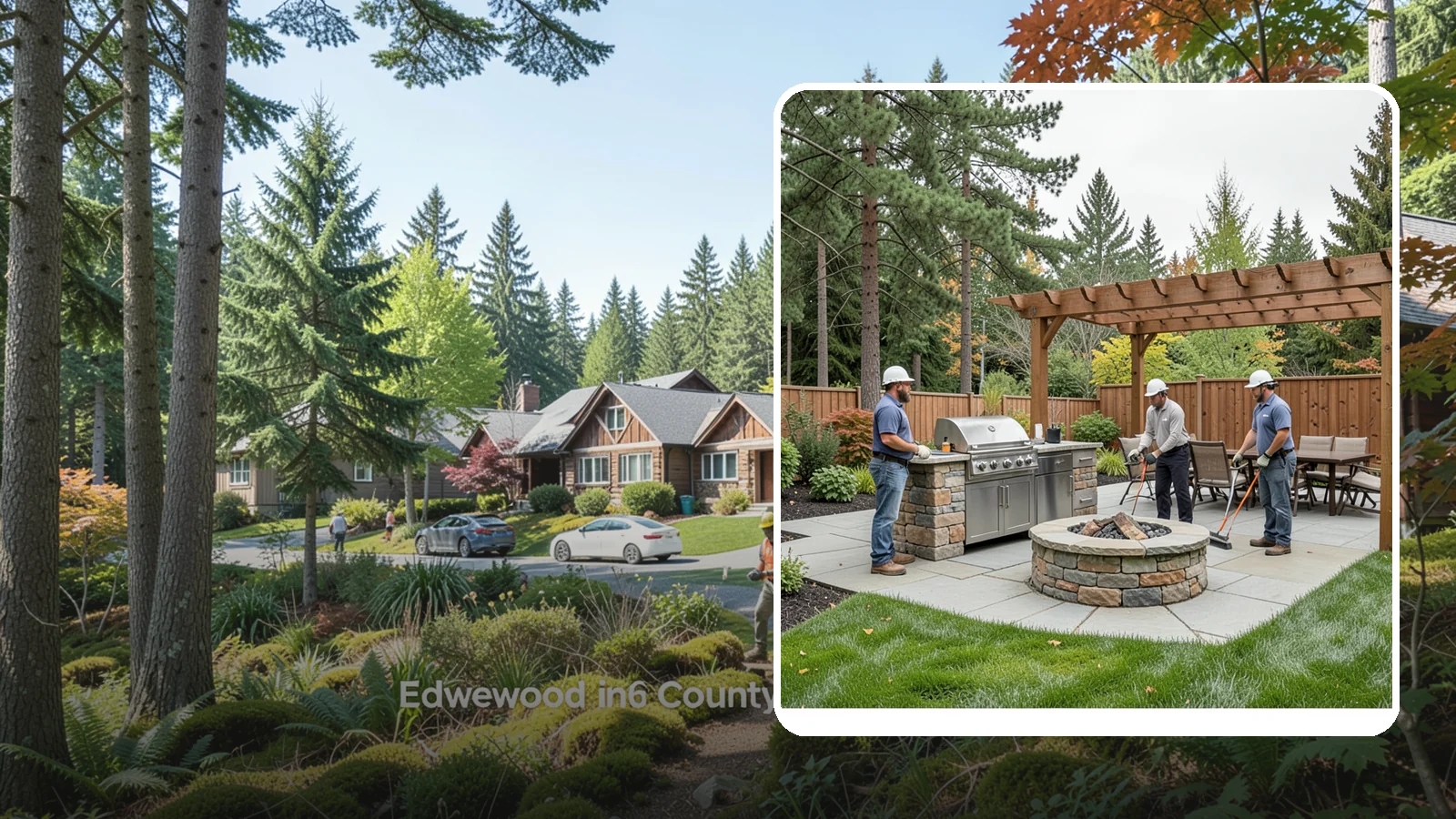 Outdoor Kitchen Installation in Edgewood, Pierce County, WA - Custom outdoor kitchens with grills, counters, and storage that turn your backyard into an entertaining hub.