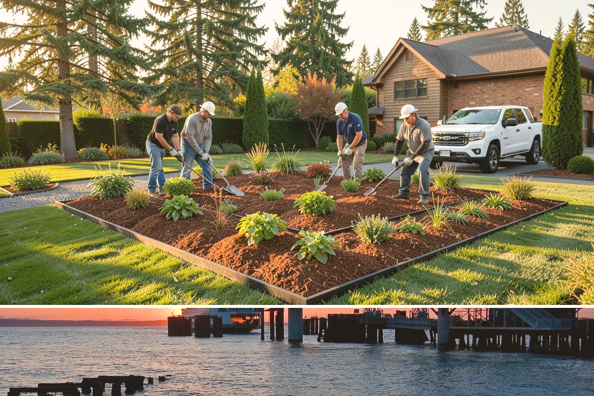 Outdoor Kitchen Installation in Edmonds, Snohomish County, WA - Best built spring through fall.