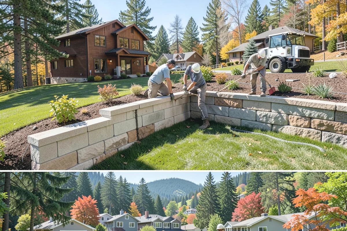 Outdoor Kitchen Installation in Fircrest, Pierce County, WA - Best built spring through fall.