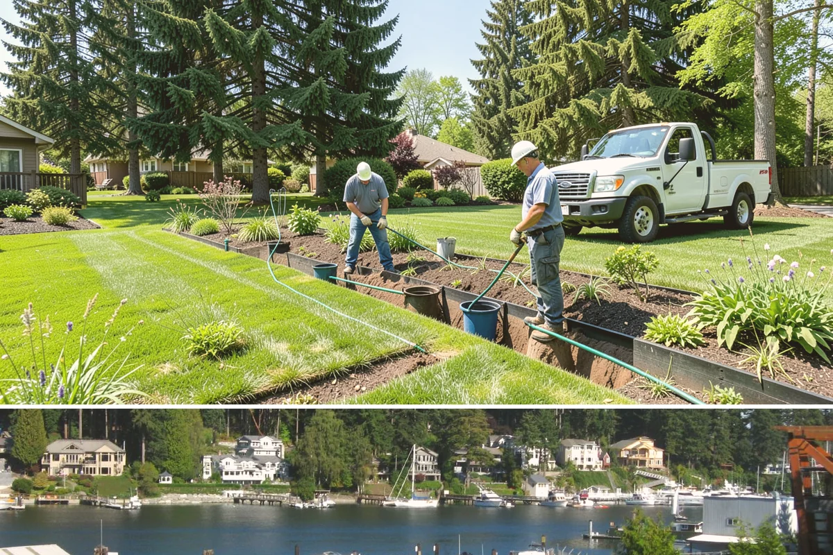 Outdoor Kitchen Installation in Gig Harbor, Pierce County, WA - Best built spring through fall.