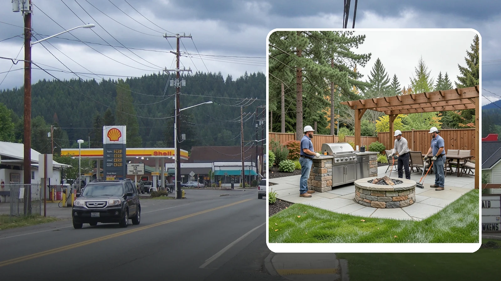Outdoor Kitchen Installation in Granite Falls, Snohomish County, WA - Custom outdoor kitchens with grills, counters, and storage that turn your backyard into an entertaining hub.