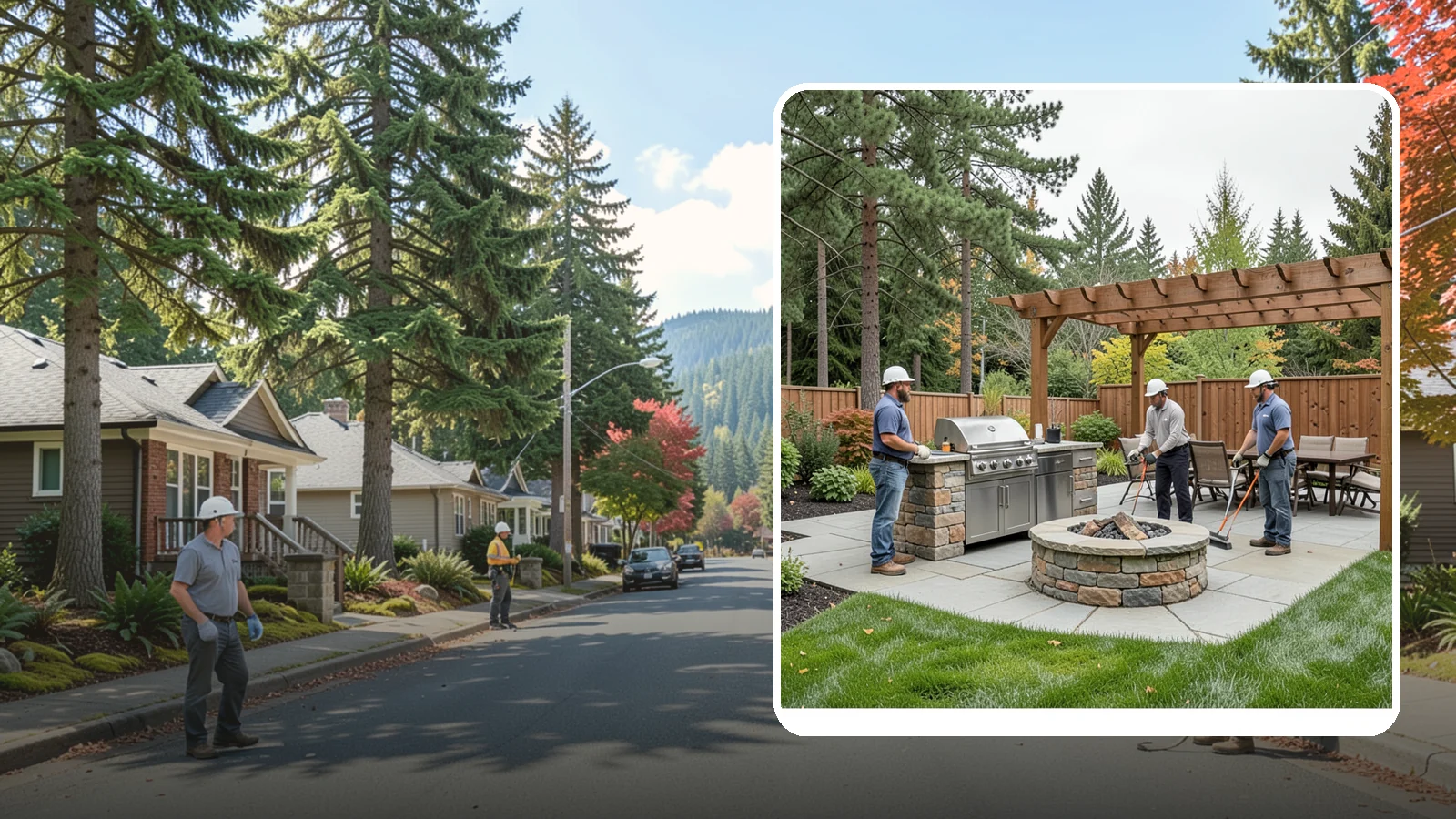 Outdoor Kitchen Installation in Hunts Point, King County, WA - Custom outdoor kitchens with grills, counters, and storage that turn your backyard into an entertaining hub.