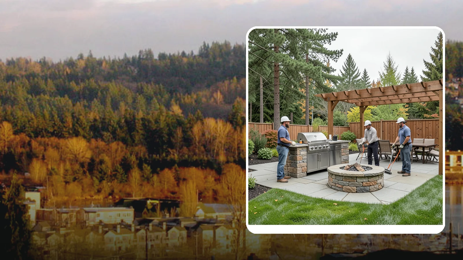 Outdoor Kitchen Installation in Kenmore, King County, WA - Custom outdoor kitchens with grills, counters, and storage that turn your backyard into an entertaining hub.
