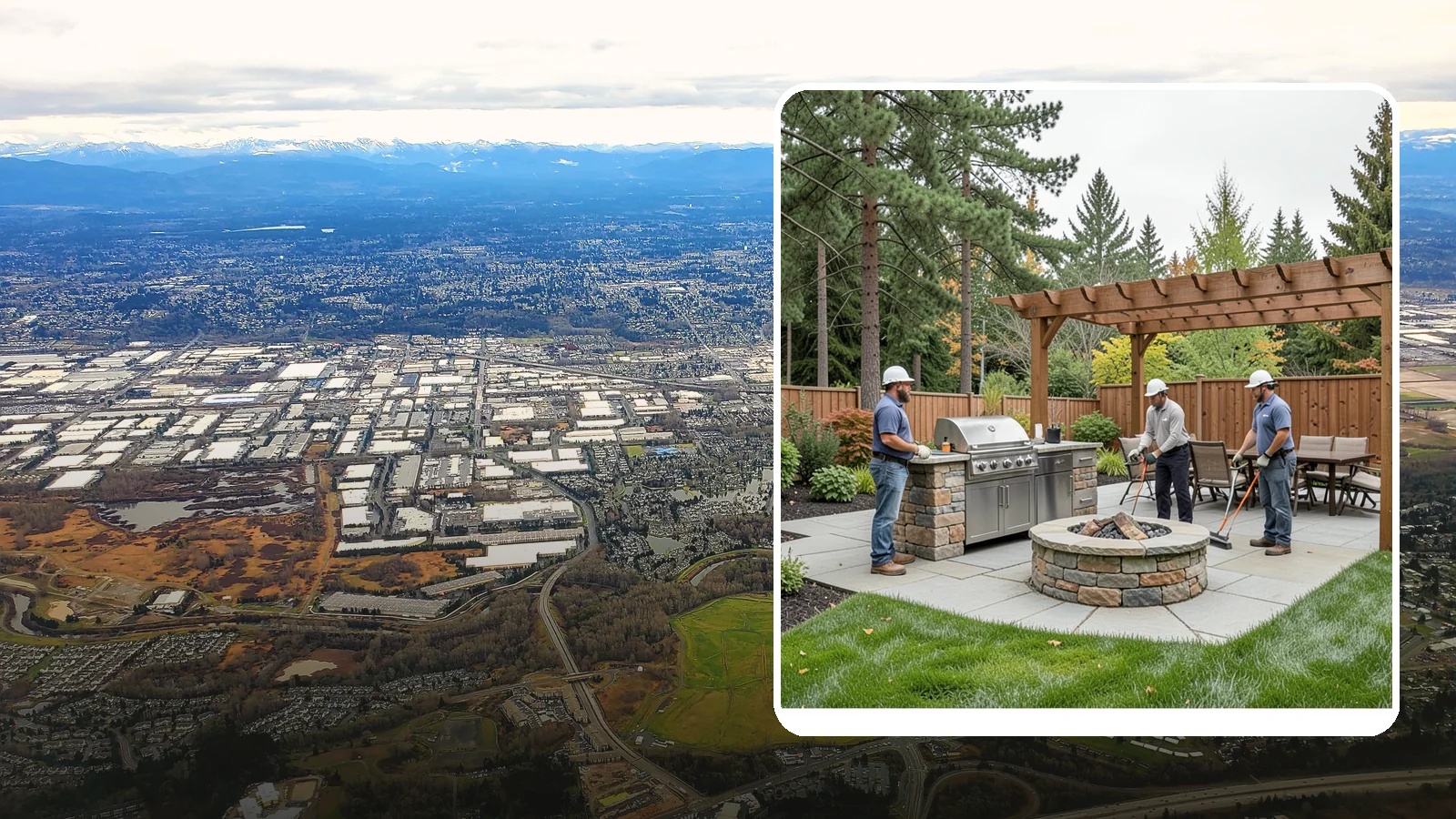 Outdoor Kitchen Installation in Kent, King County, WA - Custom outdoor kitchens with grills, counters, and storage that turn your backyard into an entertaining hub.