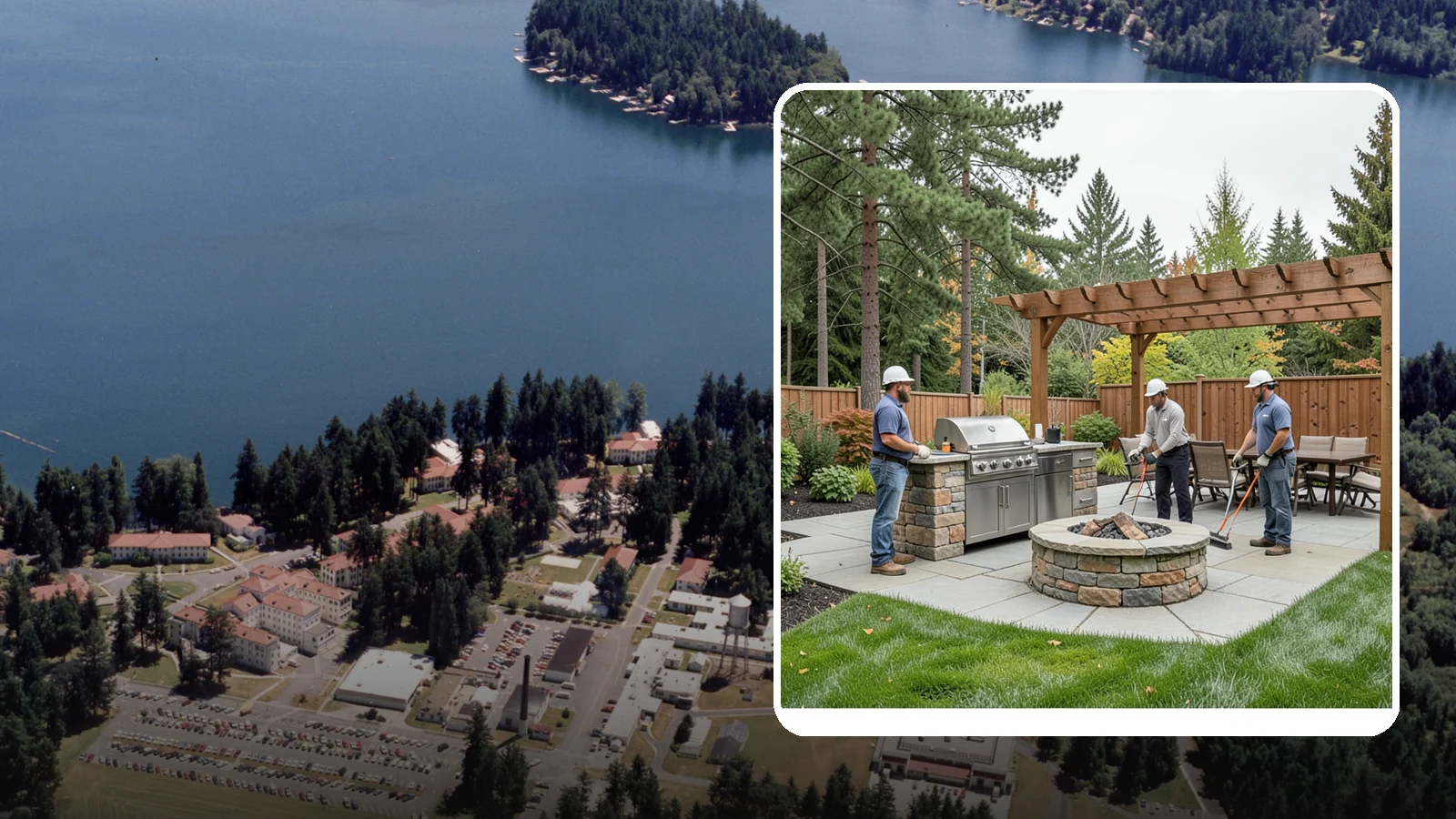 Outdoor Kitchen Installation in Lakewood, Pierce County, WA - Custom outdoor kitchens with grills, counters, and storage that turn your backyard into an entertaining hub.