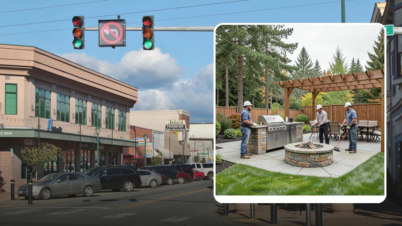 Outdoor Kitchen Installation in Monroe, Snohomish County, WA - Custom outdoor kitchens with grills, counters, and storage that turn your backyard into an entertaining hub.