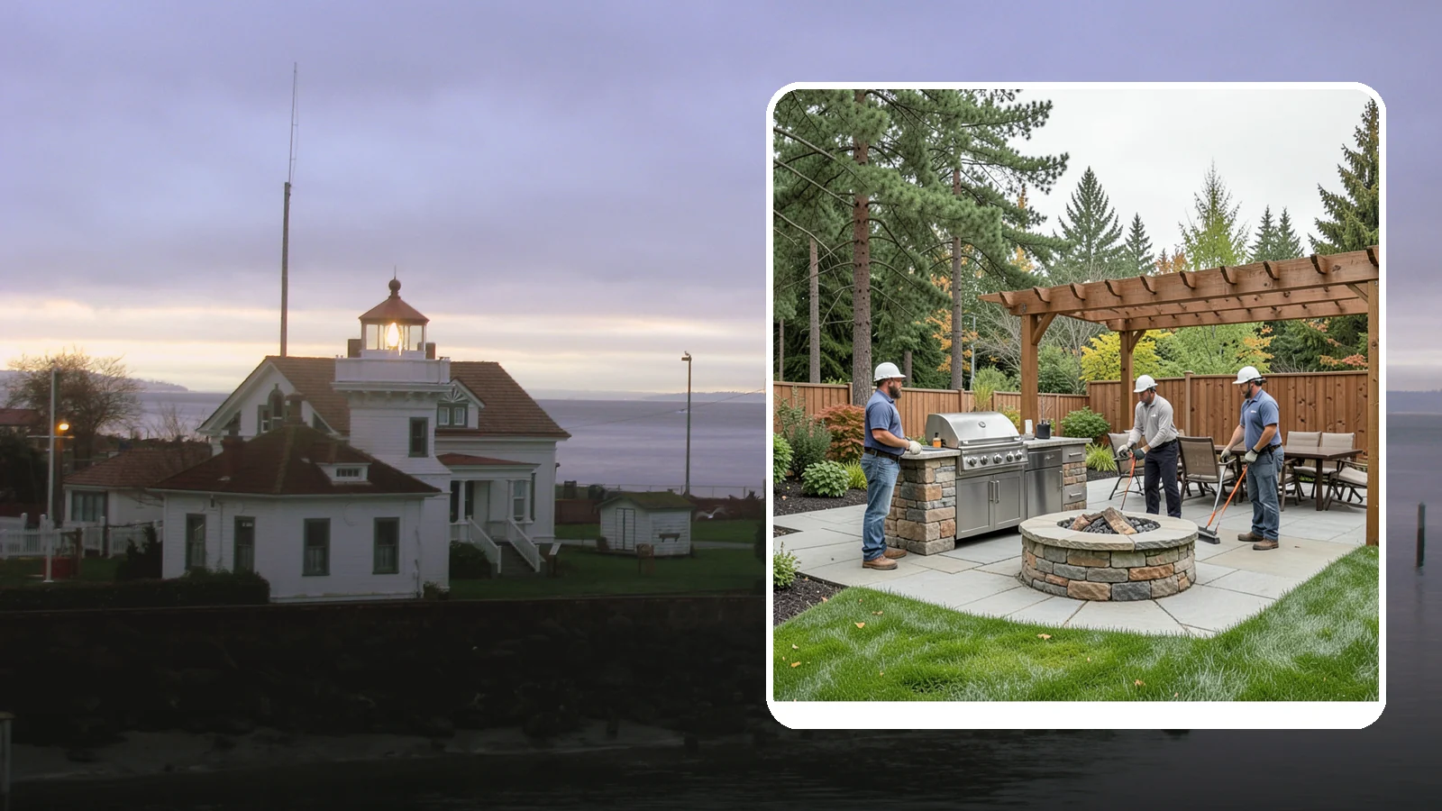 Outdoor Kitchen Installation in Mukilteo, Snohomish County, WA - Custom outdoor kitchens with grills, counters, and storage that turn your backyard into an entertaining hub.