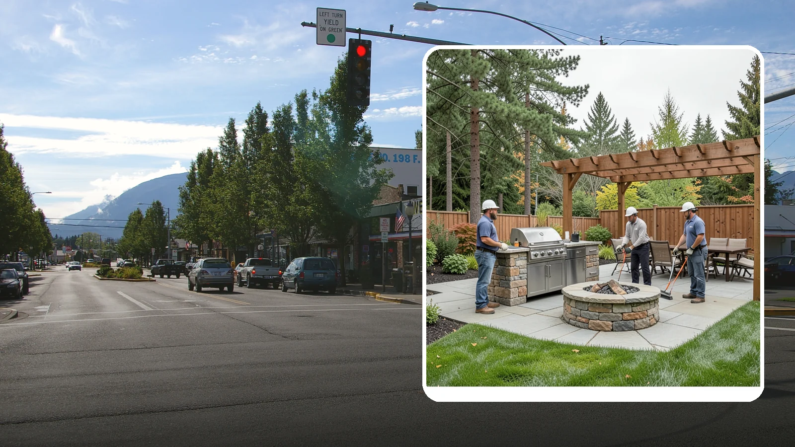 Outdoor Kitchen Installation in North Bend, King County, WA - Custom outdoor kitchens with grills, counters, and storage that turn your backyard into an entertaining hub.