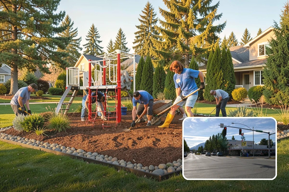 Outdoor Kitchen Installation in North Bend, King County, WA - Backyard becomes the gathering hub
