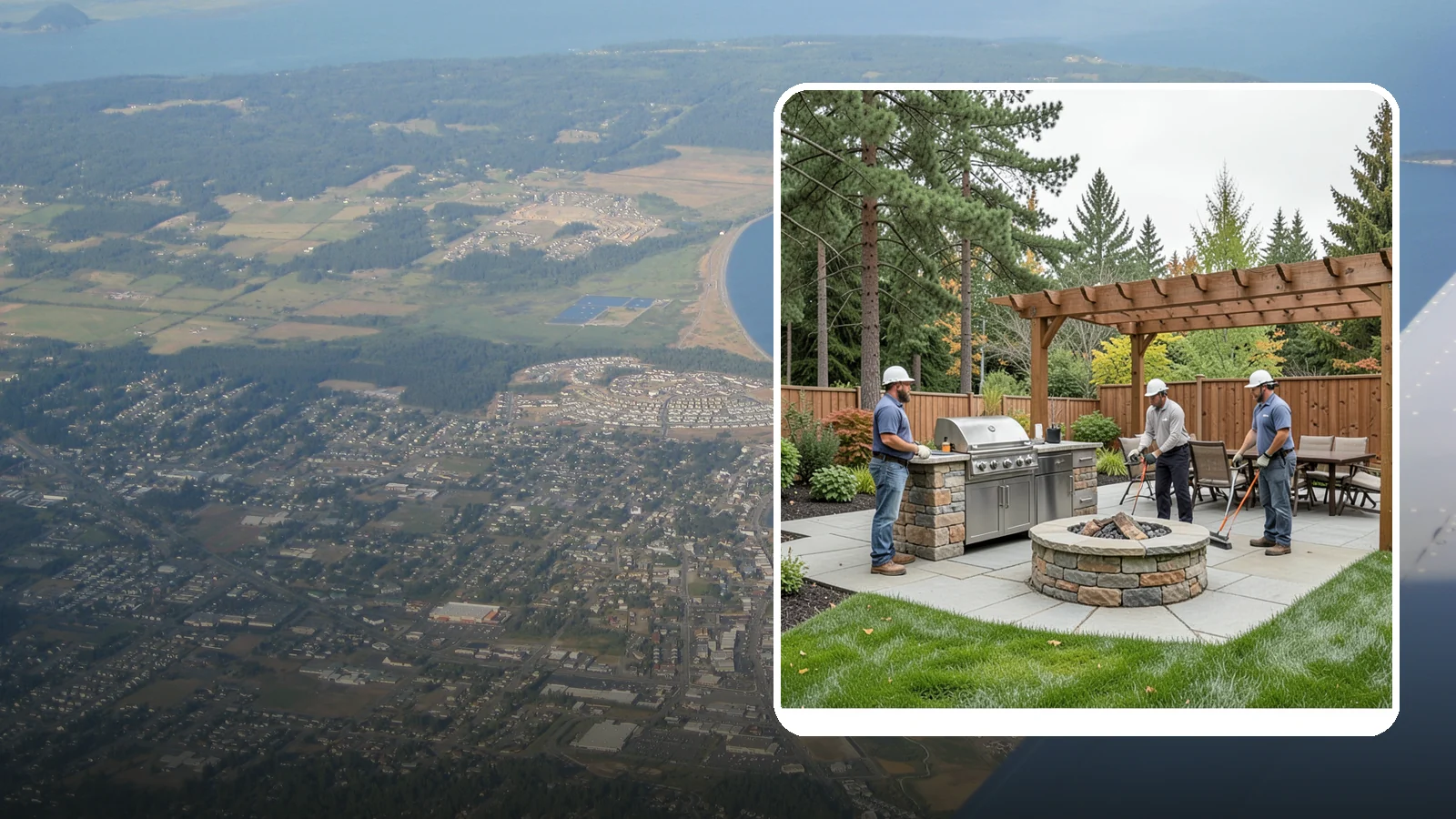 Outdoor Kitchen Installation in Oak Harbor, Island County, WA - Custom outdoor kitchens with grills, counters, and storage that turn your backyard into an entertaining hub.