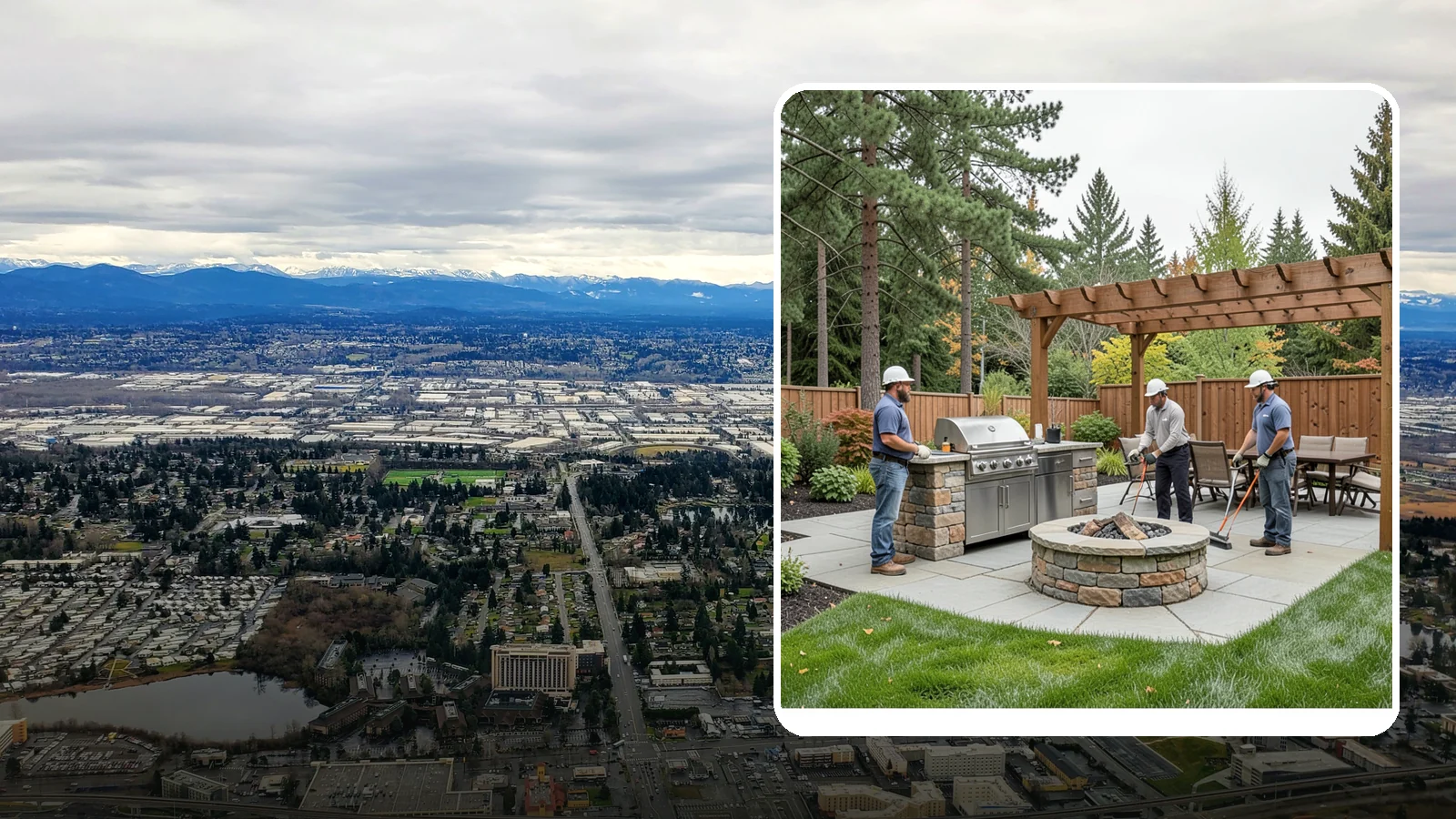 Outdoor Kitchen Installation in SeaTac, King County, WA - Custom outdoor kitchens with grills, counters, and storage that turn your backyard into an entertaining hub.