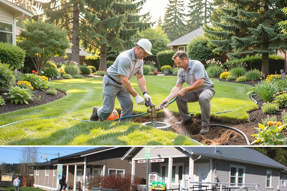 Outdoor Kitchen Installation in South Prairie, Pierce County, WA - Best built spring through fall.
