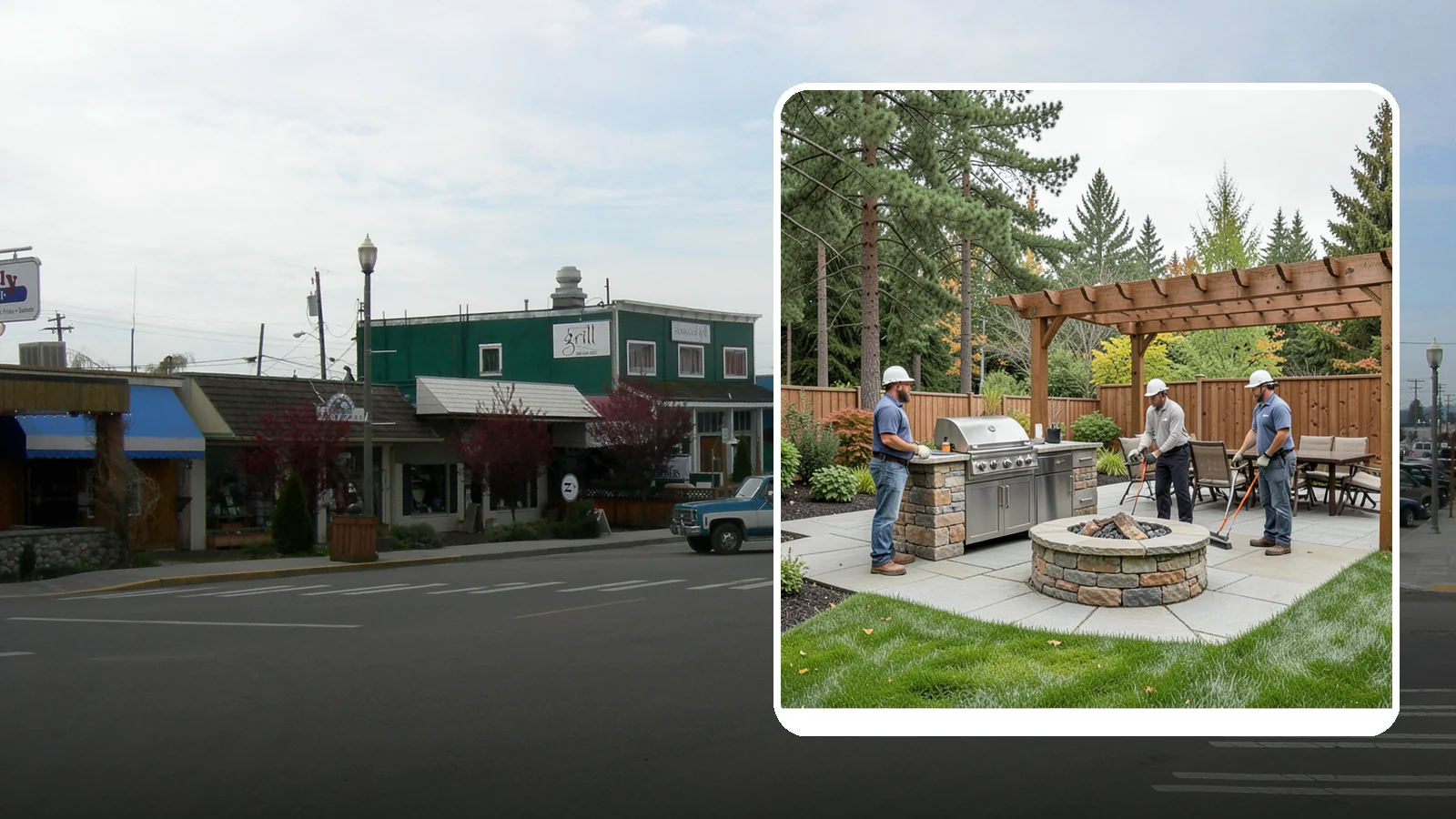 Outdoor Kitchen Installation in Stanwood, Snohomish County, WA - Custom outdoor kitchens with grills, counters, and storage that turn your backyard into an entertaining hub.