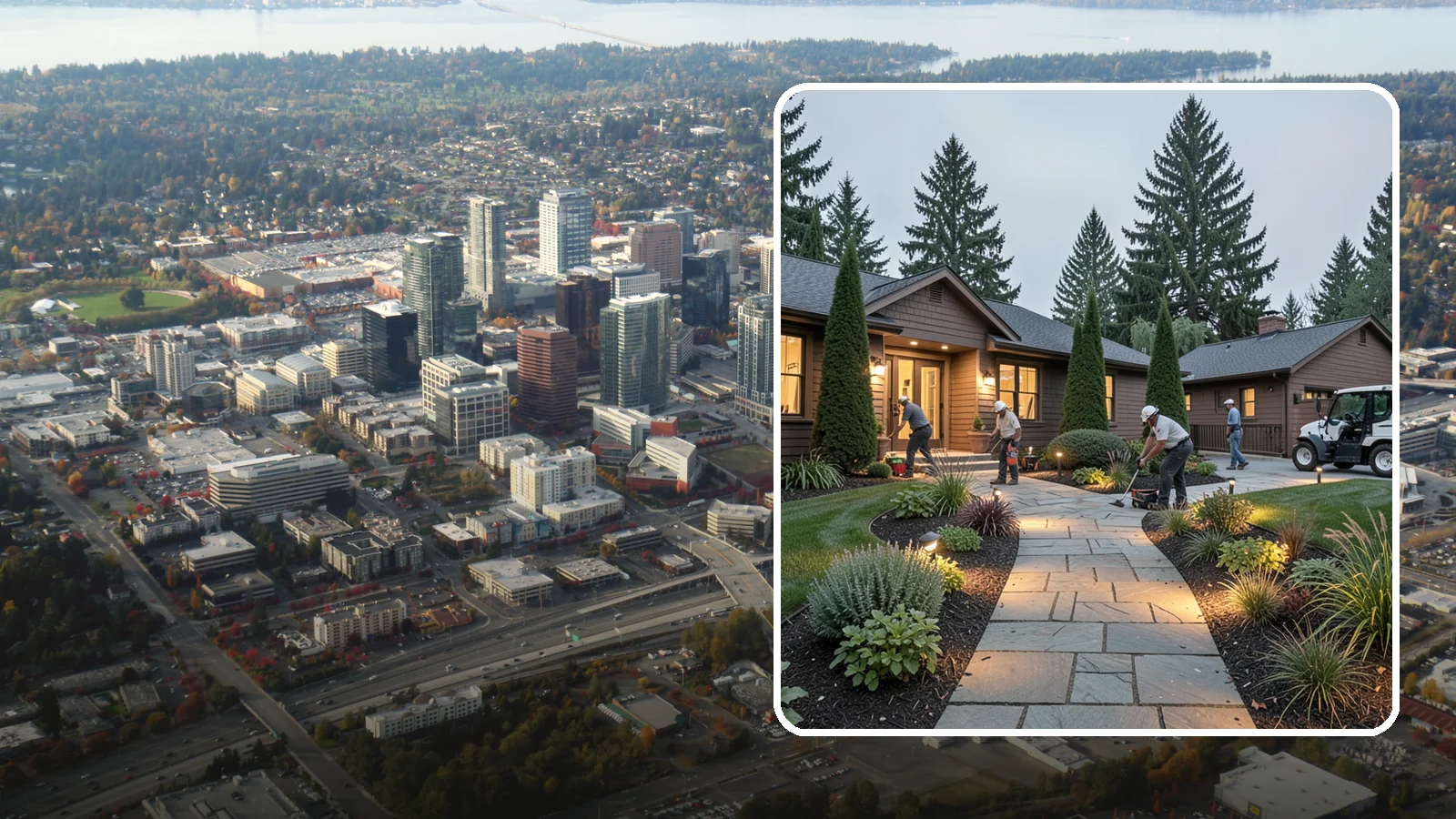 Outdoor Lighting in Bellevue, King County, WA - Complete outdoor lighting for homes and grounds - safety, security, and ambiance in one system.