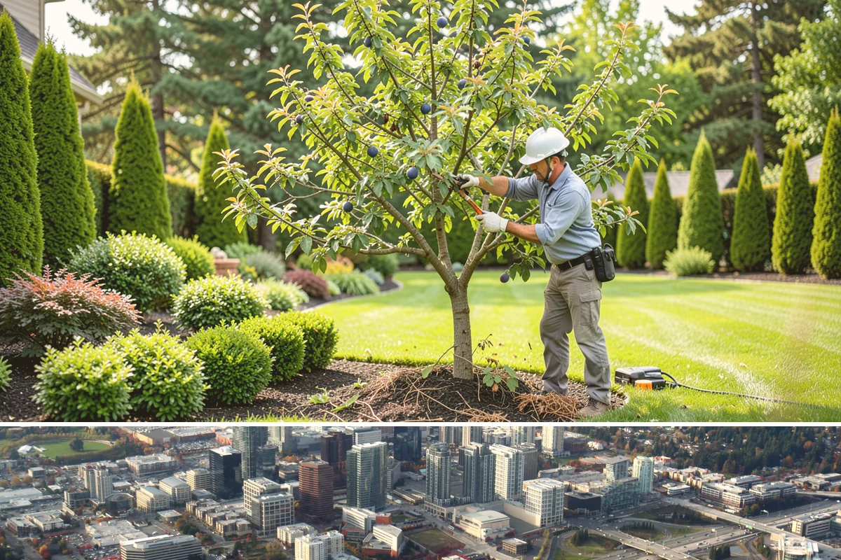 Outdoor Lighting in Bellevue, King County, WA - Can be installed year-round.