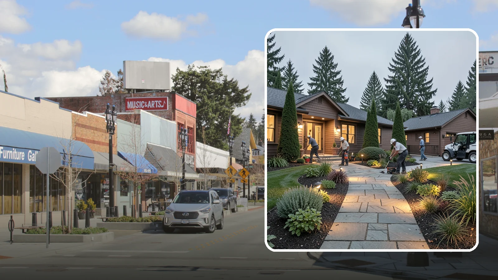 Outdoor Lighting in Bothell, King County, WA - Complete outdoor lighting for homes and grounds - safety, security, and ambiance in one system.