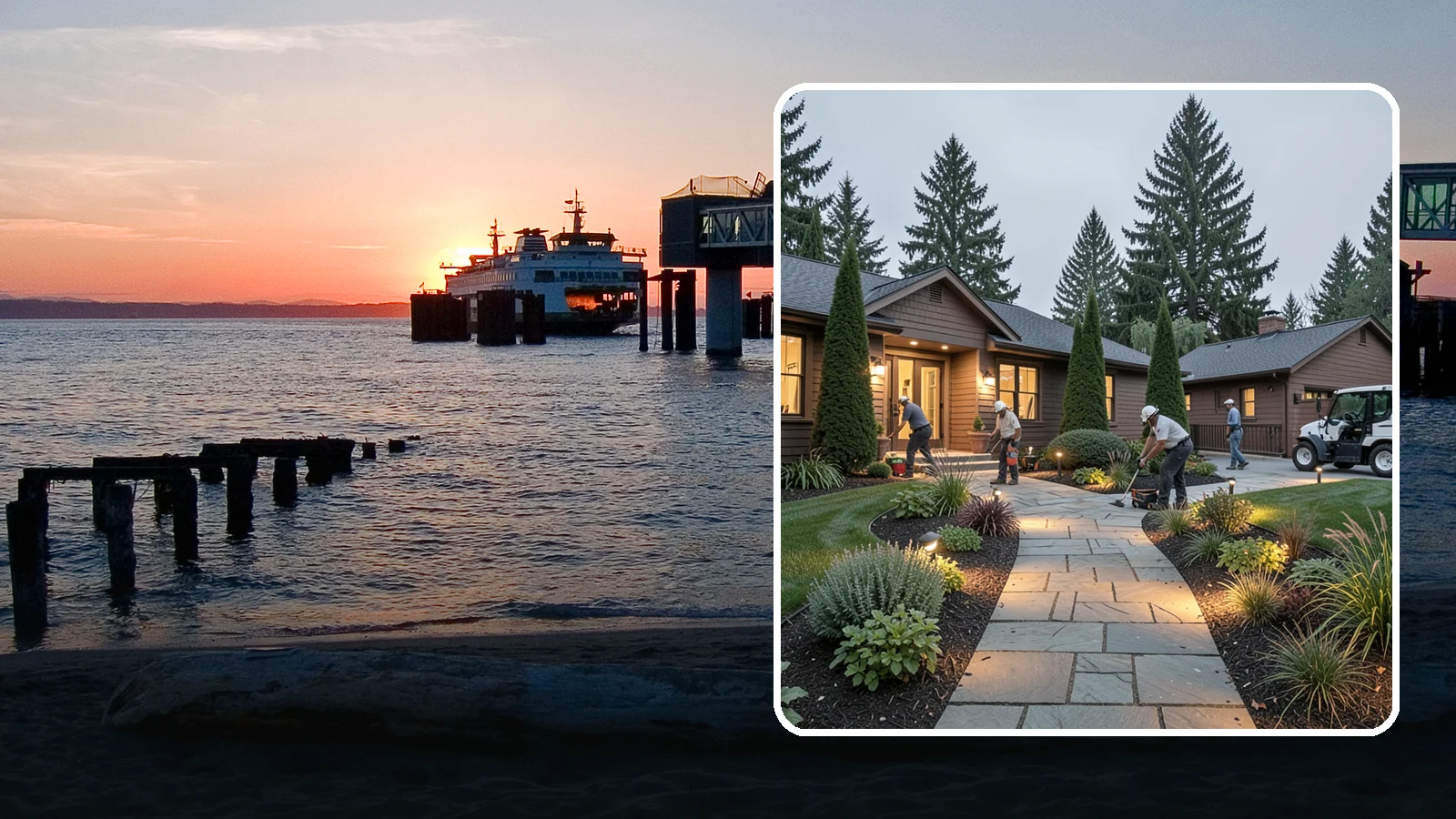 Outdoor Lighting in Edmonds, Snohomish County, WA - Complete outdoor lighting for homes and grounds - safety, security, and ambiance in one system.
