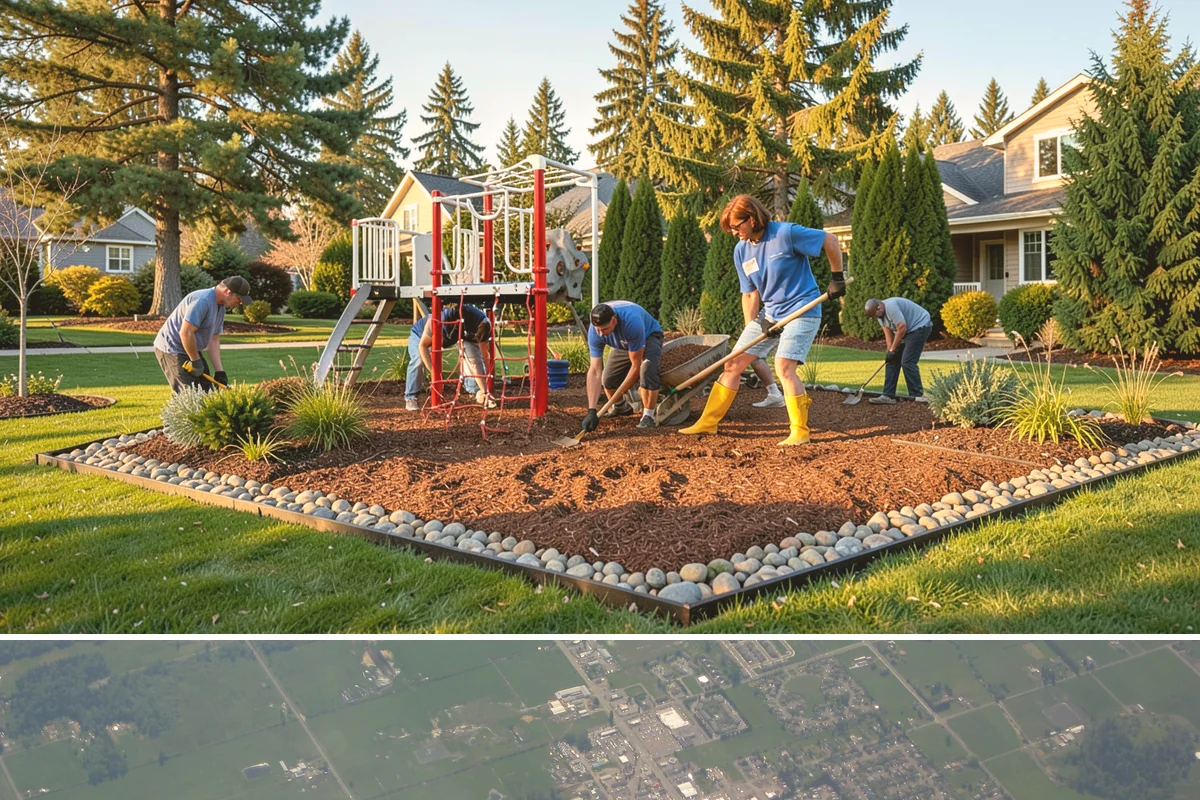 Outdoor Lighting in Enumclaw, King County, WA - Can be installed year-round.