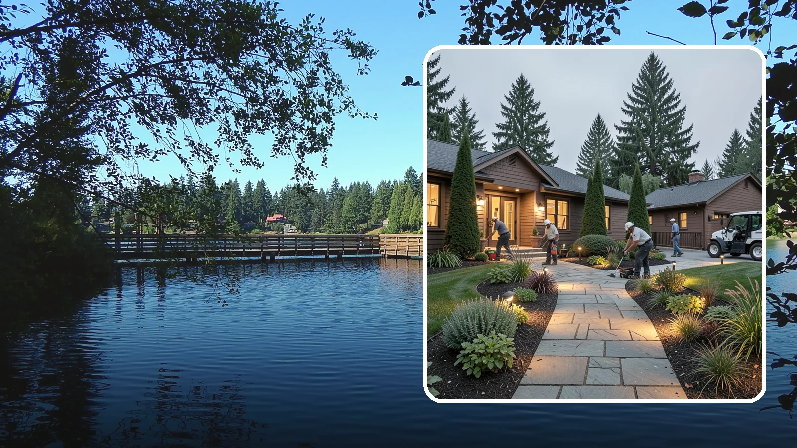 Outdoor Lighting in Federal Way, King County, WA - Complete outdoor lighting for homes and grounds - safety, security, and ambiance in one system.
