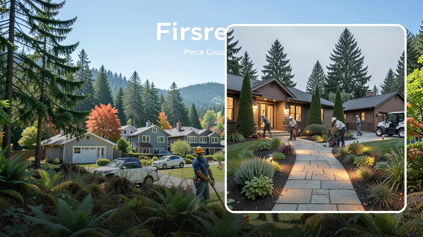 Outdoor Lighting in Fircrest, Pierce County, WA - Complete outdoor lighting for homes and grounds - safety, security, and ambiance in one system.