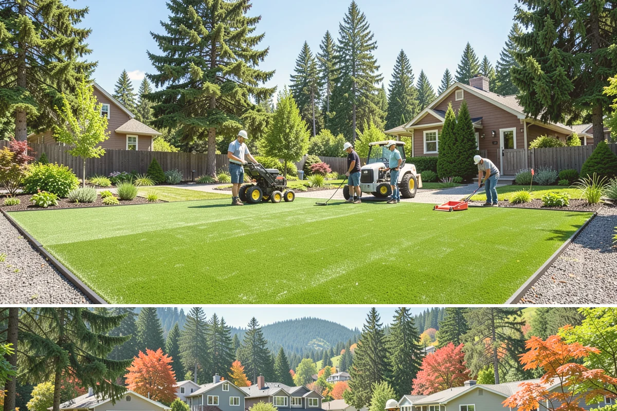 Outdoor Lighting in Fircrest, Pierce County, WA - Can be installed year-round.