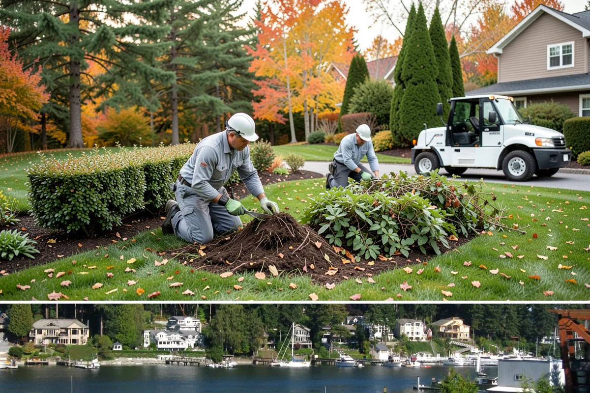 Outdoor Lighting in Gig Harbor, Pierce County, WA - Can be installed year-round.