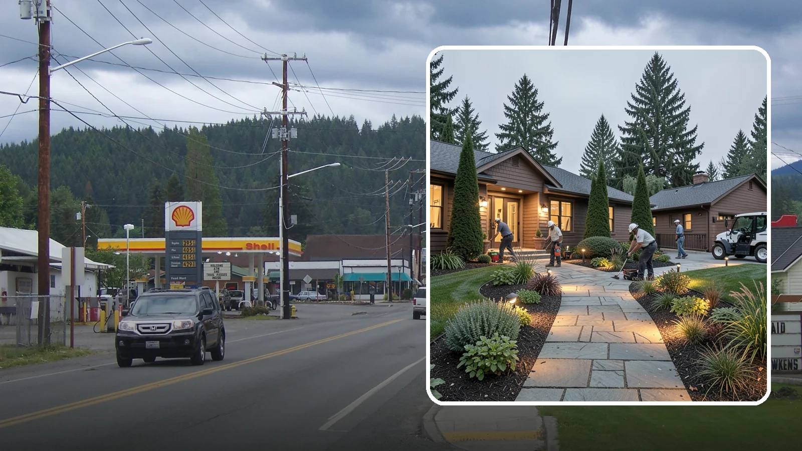 Outdoor Lighting in Granite Falls, Snohomish County, WA - Complete outdoor lighting for homes and grounds - safety, security, and ambiance in one system.