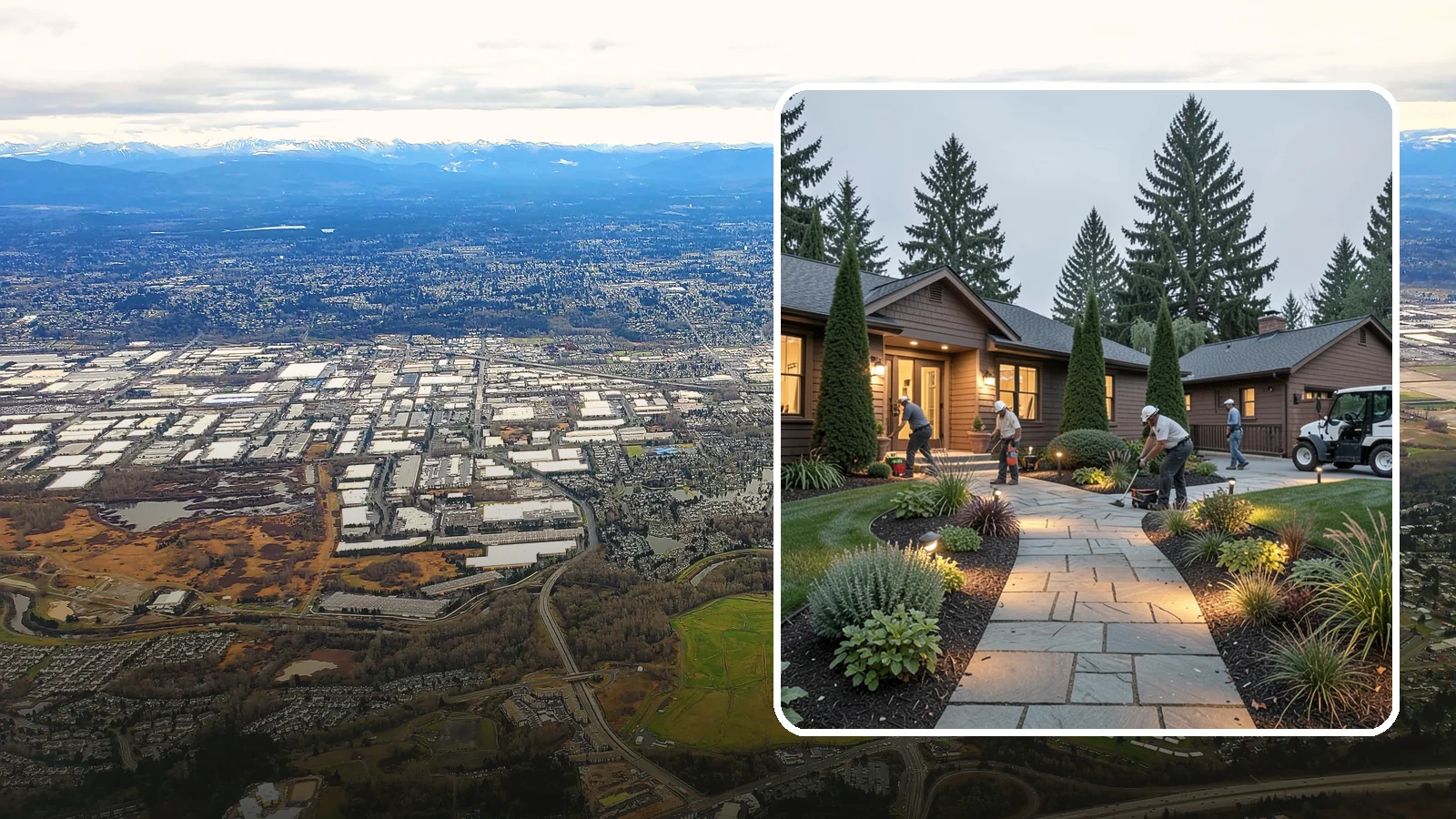 Outdoor Lighting in Kent, King County, WA - Complete outdoor lighting for homes and grounds - safety, security, and ambiance in one system.