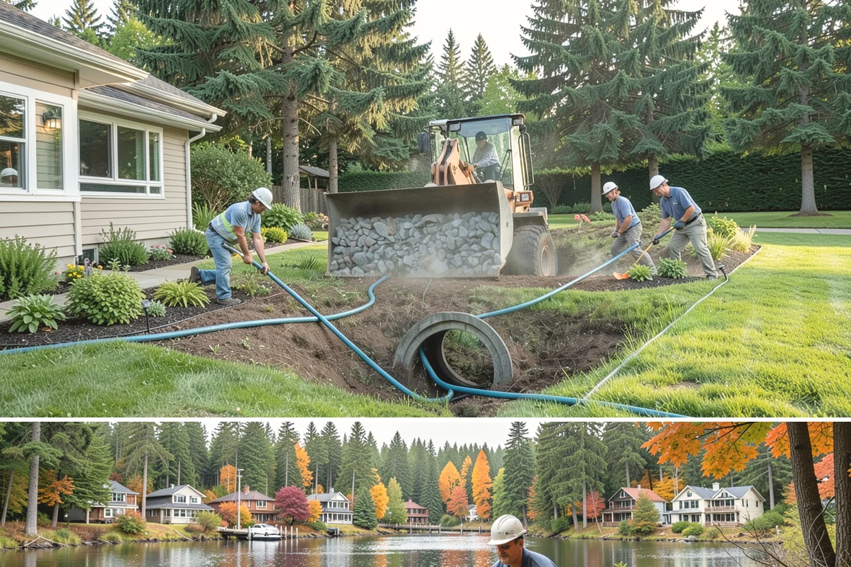 Outdoor Lighting in La Conner, Skagit County, WA - Can be installed year-round.