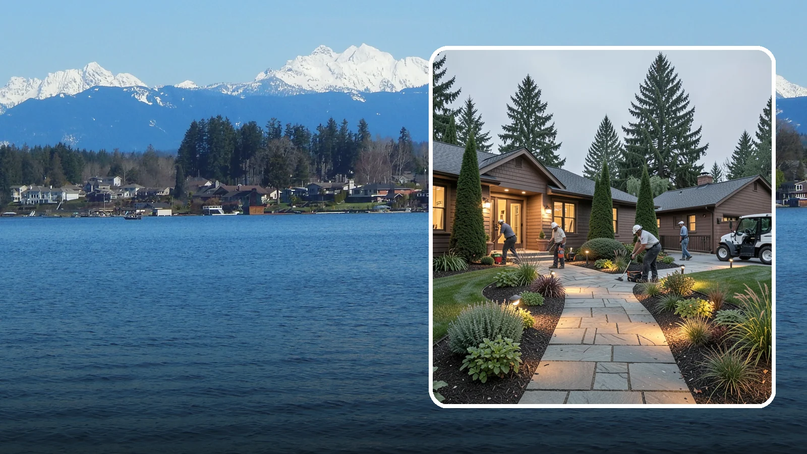 Outdoor Lighting in Lake Stevens, Snohomish County, WA - Complete outdoor lighting for homes and grounds - safety, security, and ambiance in one system.