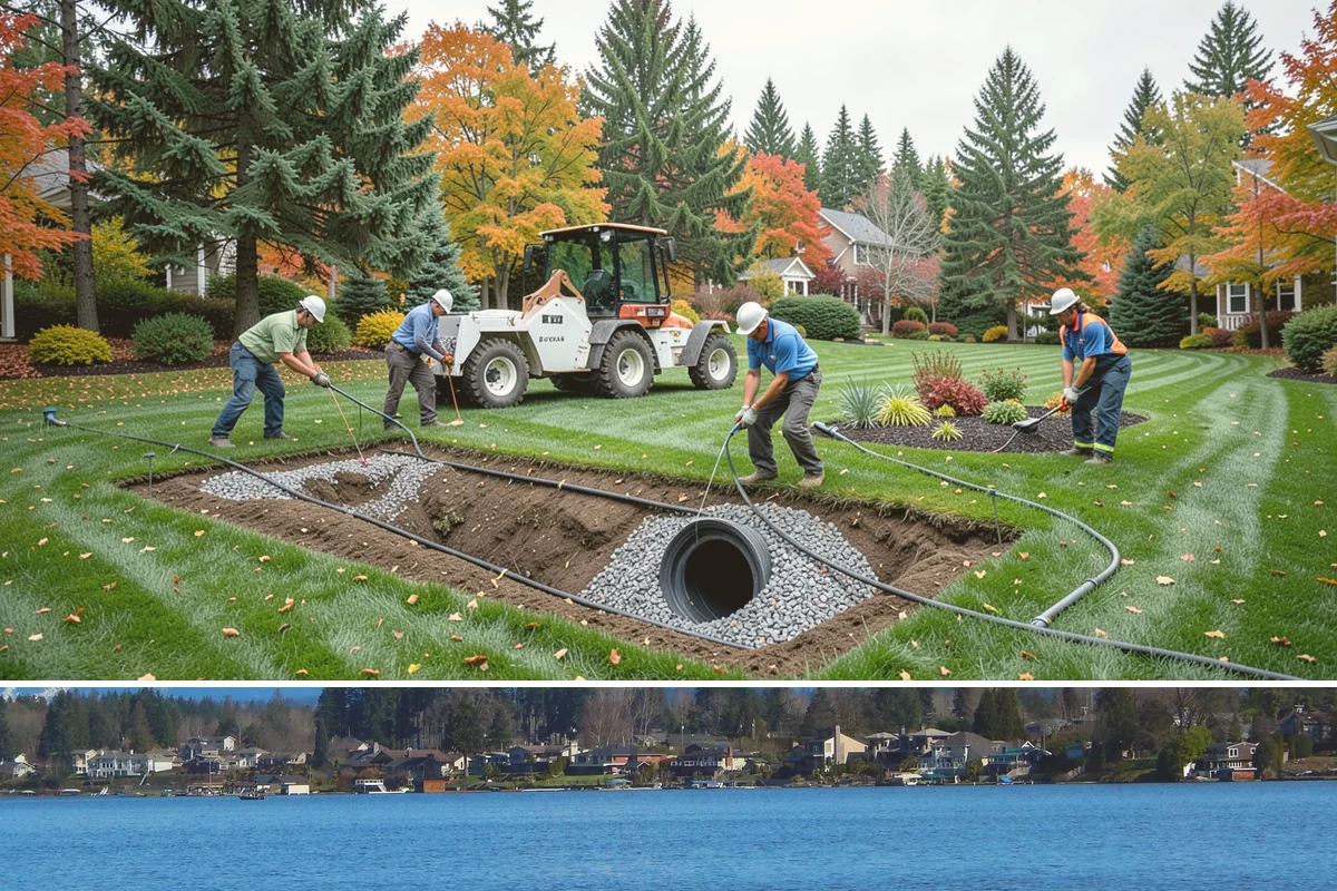 Outdoor Lighting in Lake Stevens, Snohomish County, WA - Can be installed year-round.