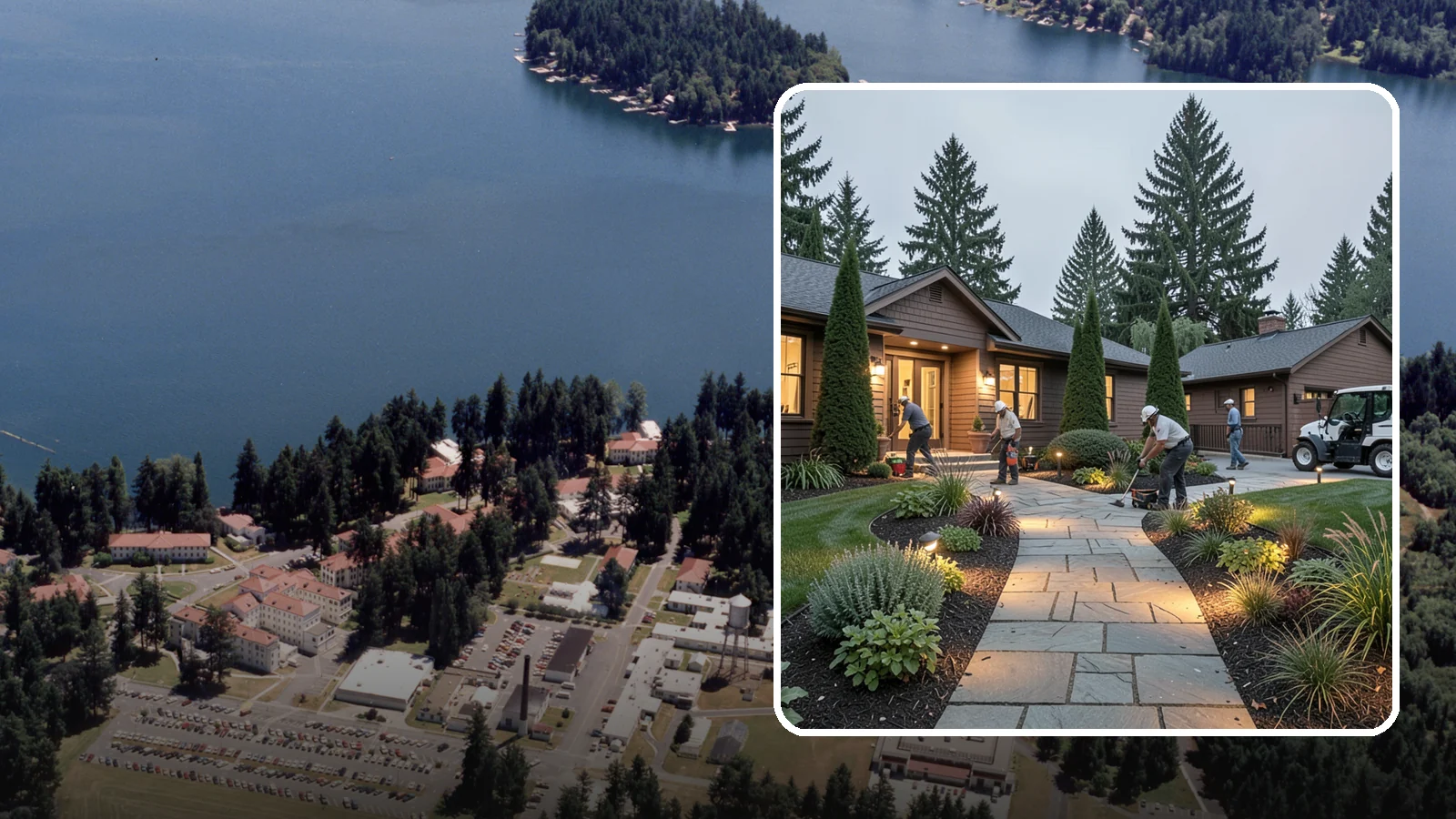 Outdoor Lighting in Lakewood, Pierce County, WA - Complete outdoor lighting for homes and grounds - safety, security, and ambiance in one system.