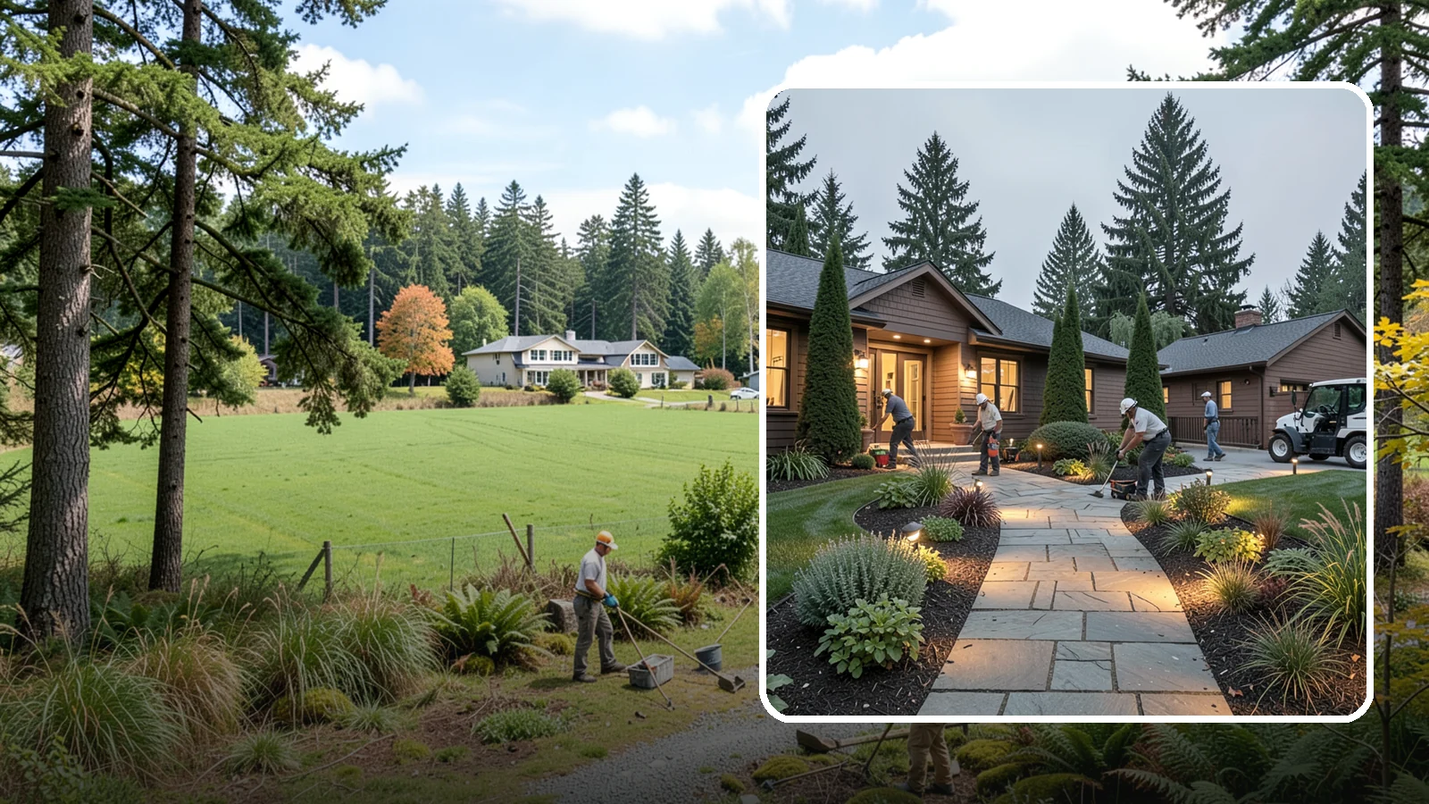 Outdoor Lighting in Lyman, Skagit County, WA - Complete outdoor lighting for homes and grounds - safety, security, and ambiance in one system.