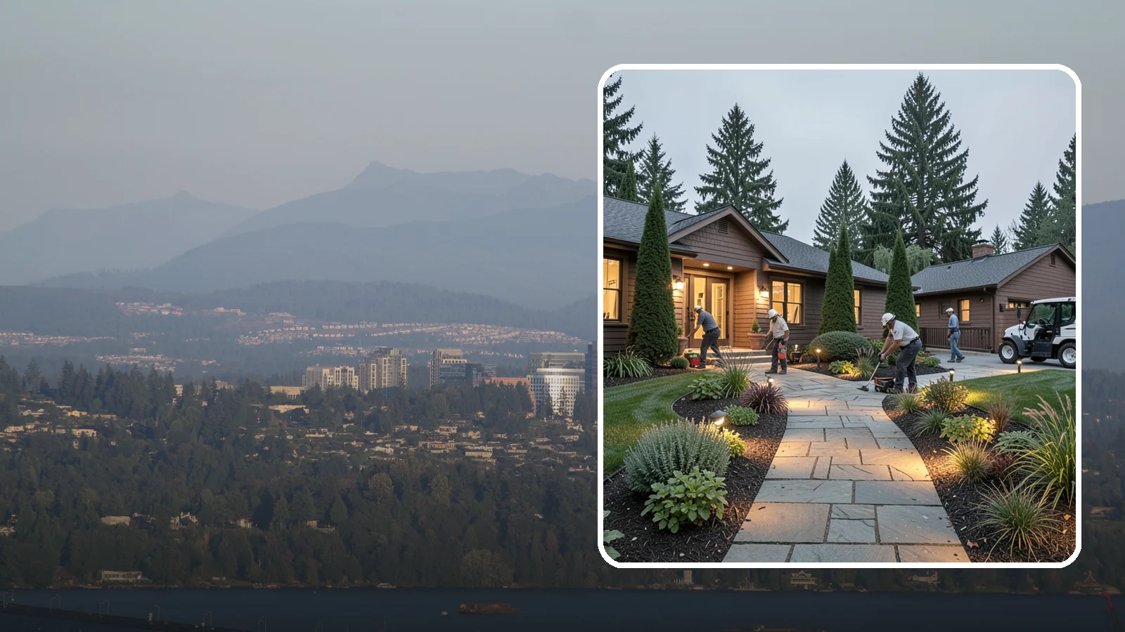 Outdoor Lighting in Medina, King County, WA - Complete outdoor lighting for homes and grounds - safety, security, and ambiance in one system.
