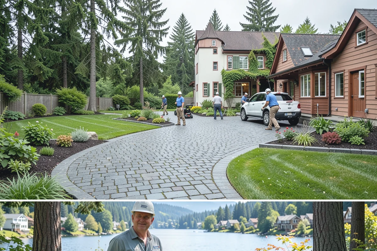 Outdoor Lighting in Milton, King County, WA - Can be installed year-round.