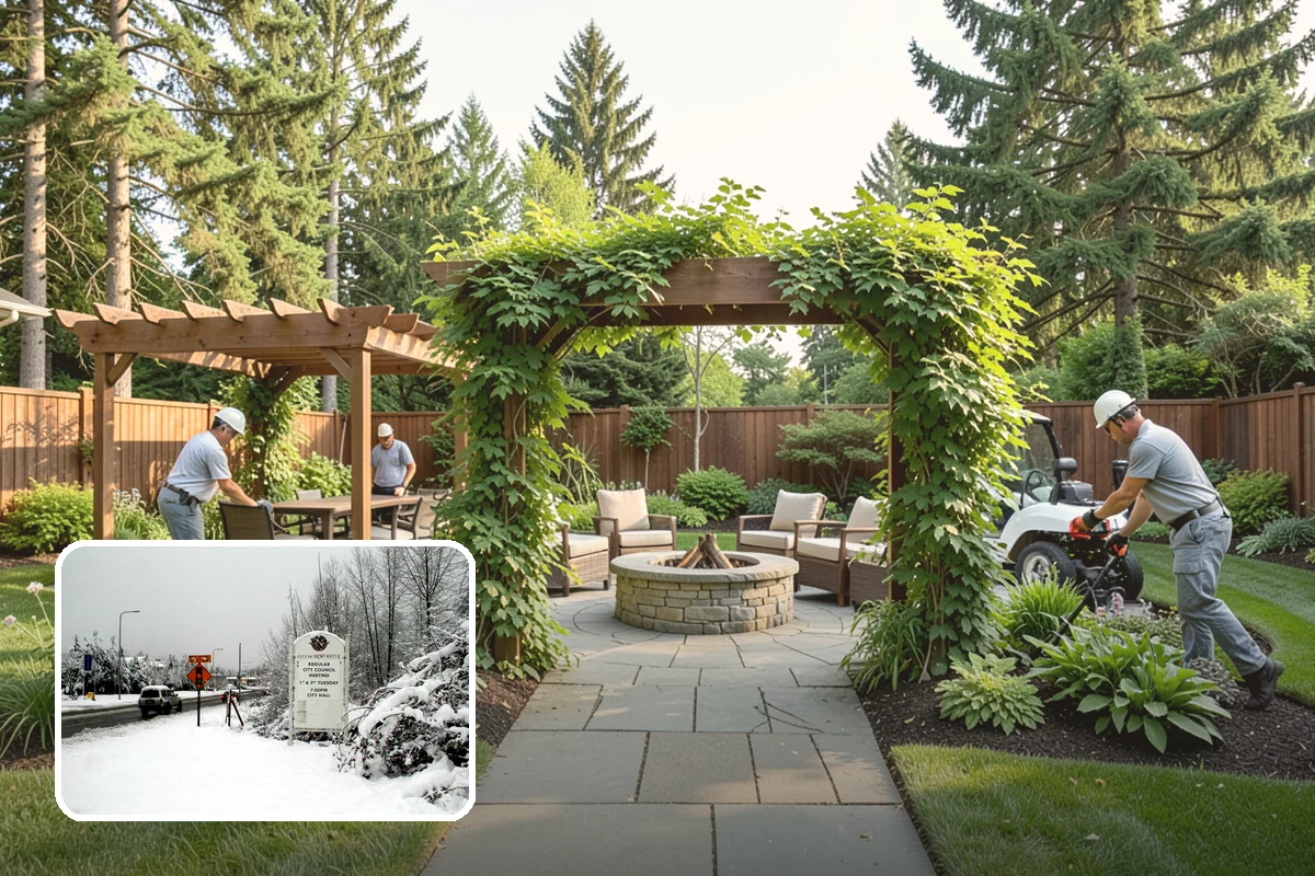 Outdoor Lighting in Newcastle, King County, WA - Safety, security, and ambiance together