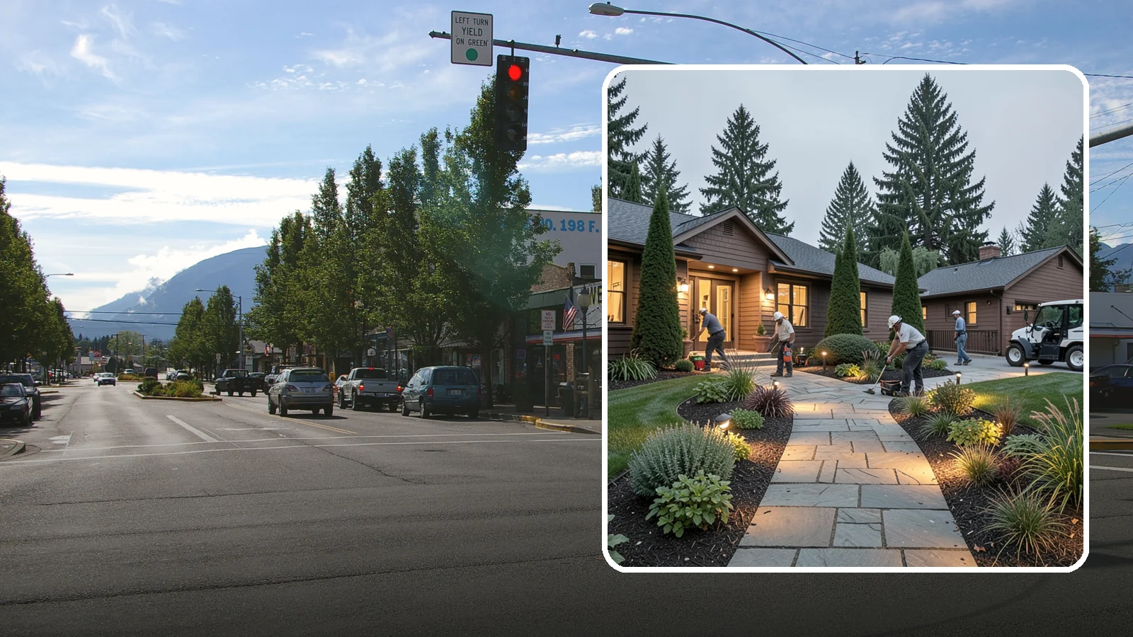 Outdoor Lighting in North Bend, King County, WA - Complete outdoor lighting for homes and grounds - safety, security, and ambiance in one system.