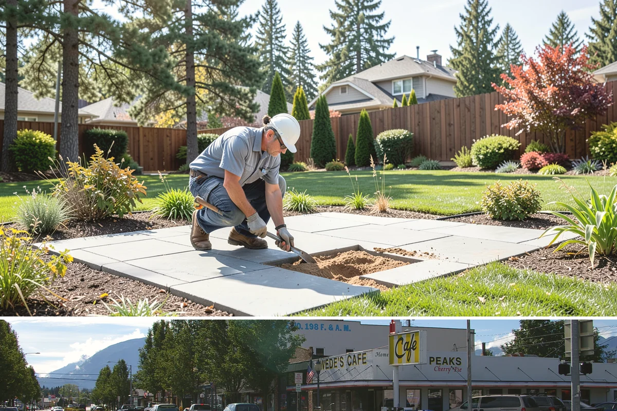 Outdoor Lighting in North Bend, King County, WA - Can be installed year-round.