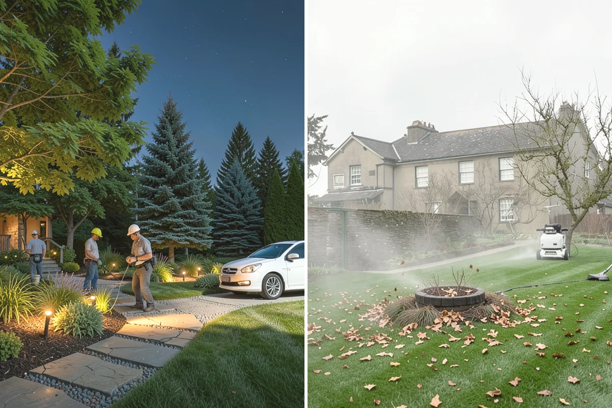 Outdoor Lighting in Ruston, Pierce County, WA - Assess the property and lighting goals