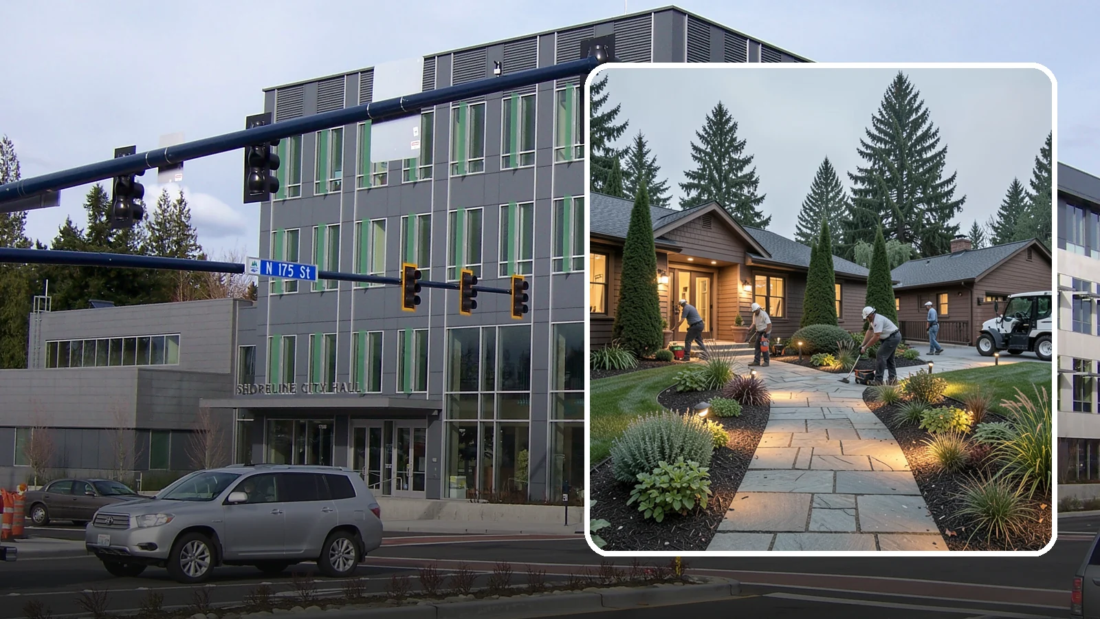 Outdoor Lighting in Shoreline, King County, WA - Complete outdoor lighting for homes and grounds - safety, security, and ambiance in one system.