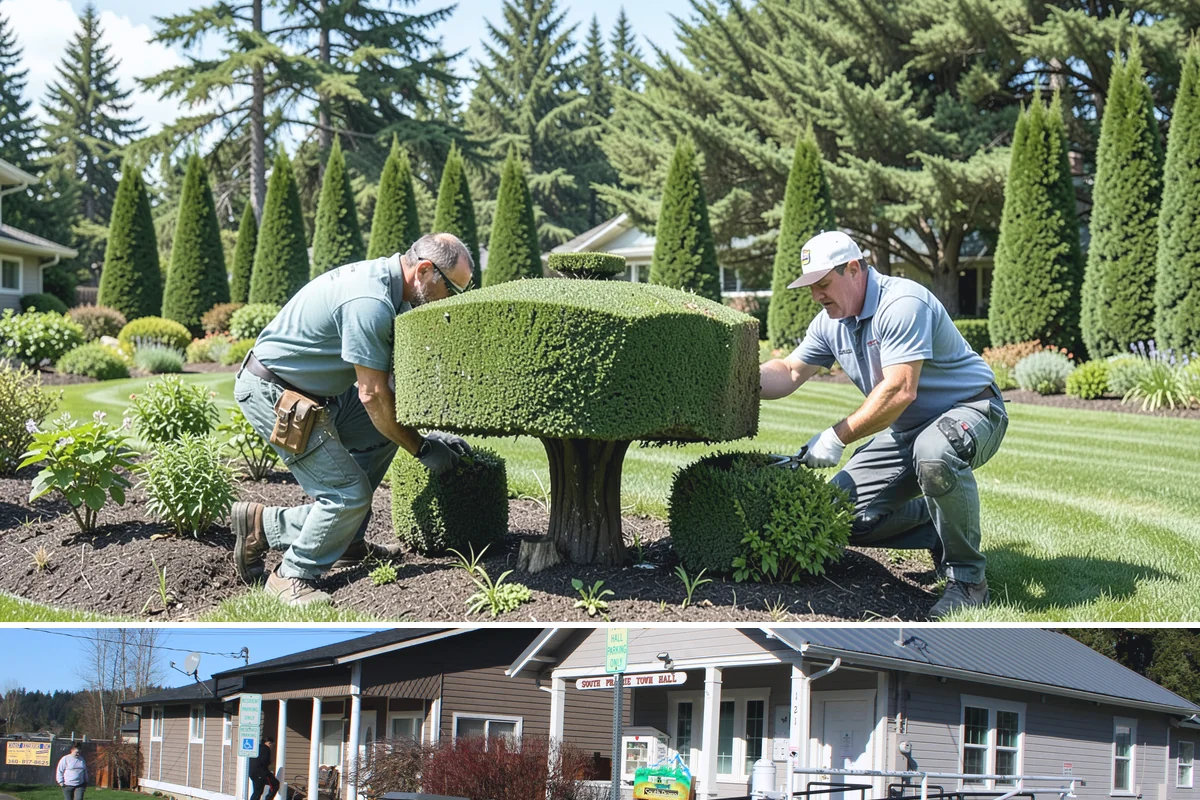 Outdoor Lighting in South Prairie, Pierce County, WA - Can be installed year-round.