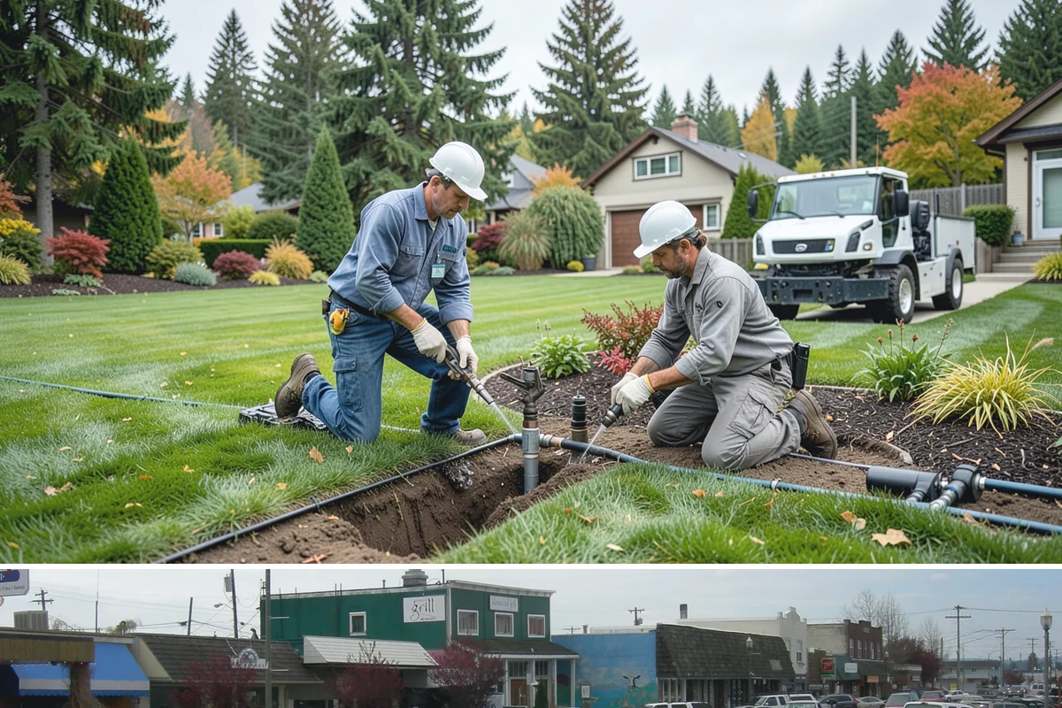 Outdoor Lighting in Stanwood, Snohomish County, WA - Can be installed year-round.