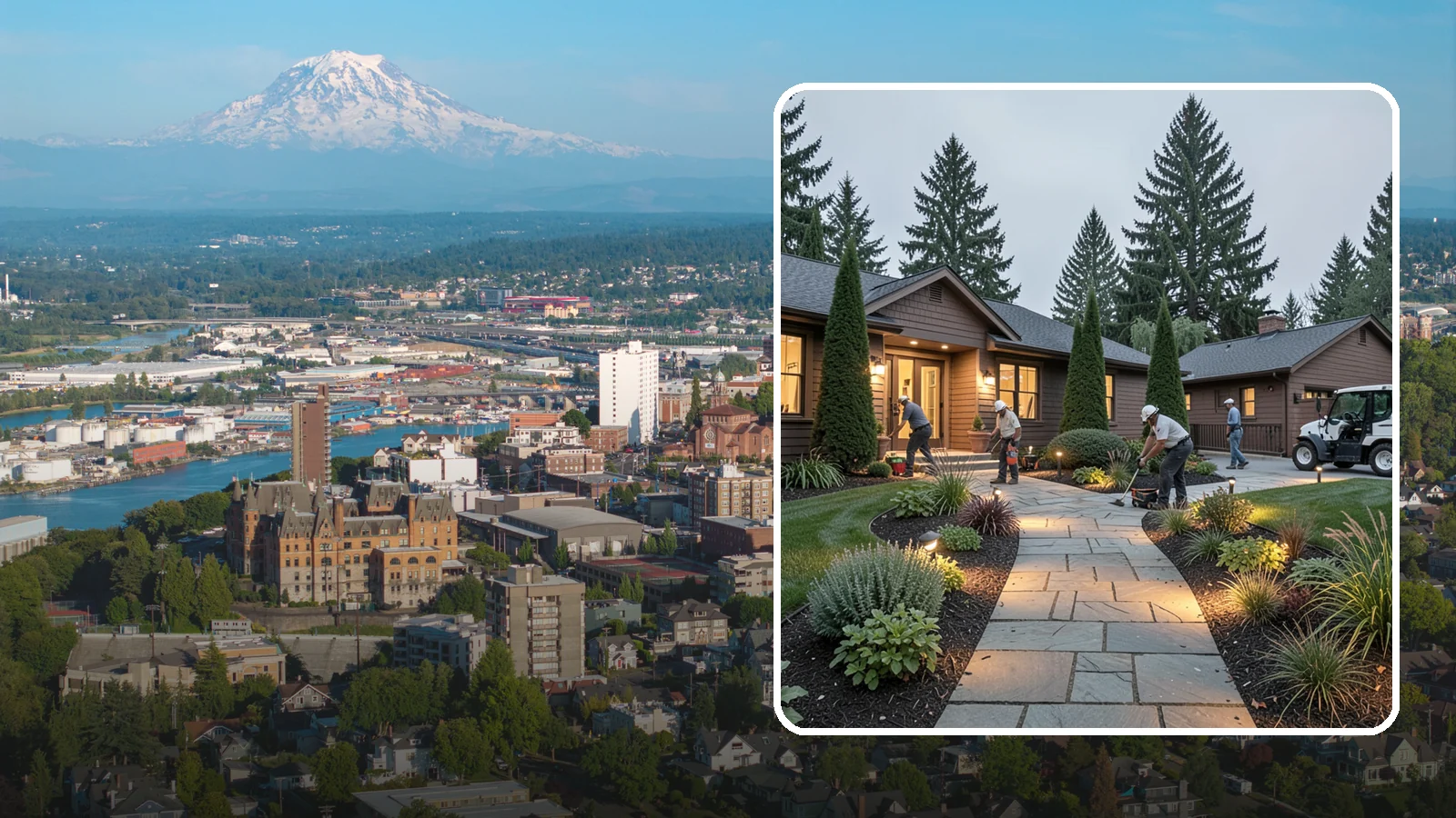 Outdoor Lighting in Tacoma, Pierce County, WA - Complete outdoor lighting for homes and grounds - safety, security, and ambiance in one system.